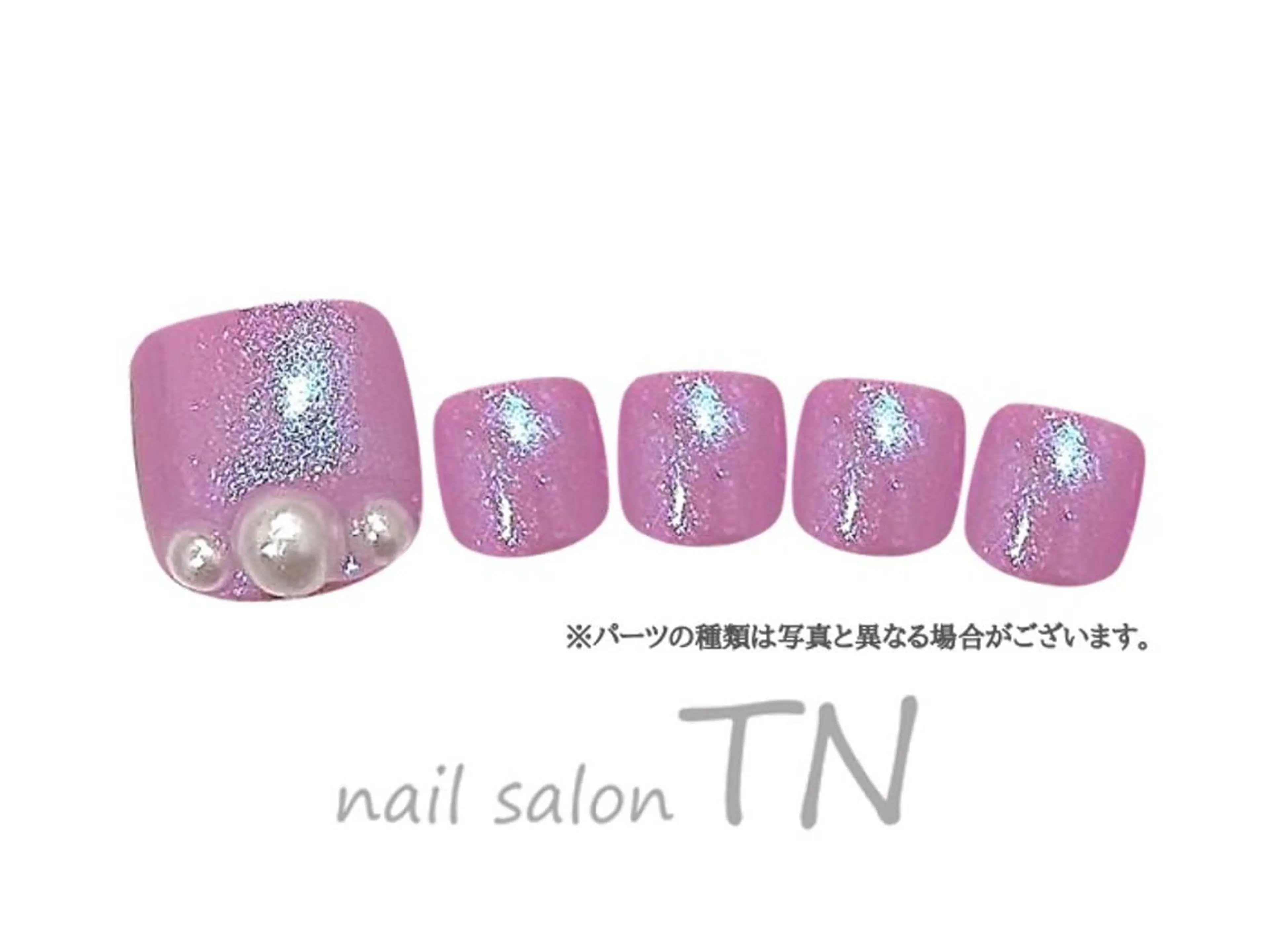 ネイル フットネイル 中島 実穂のネイルデザイン