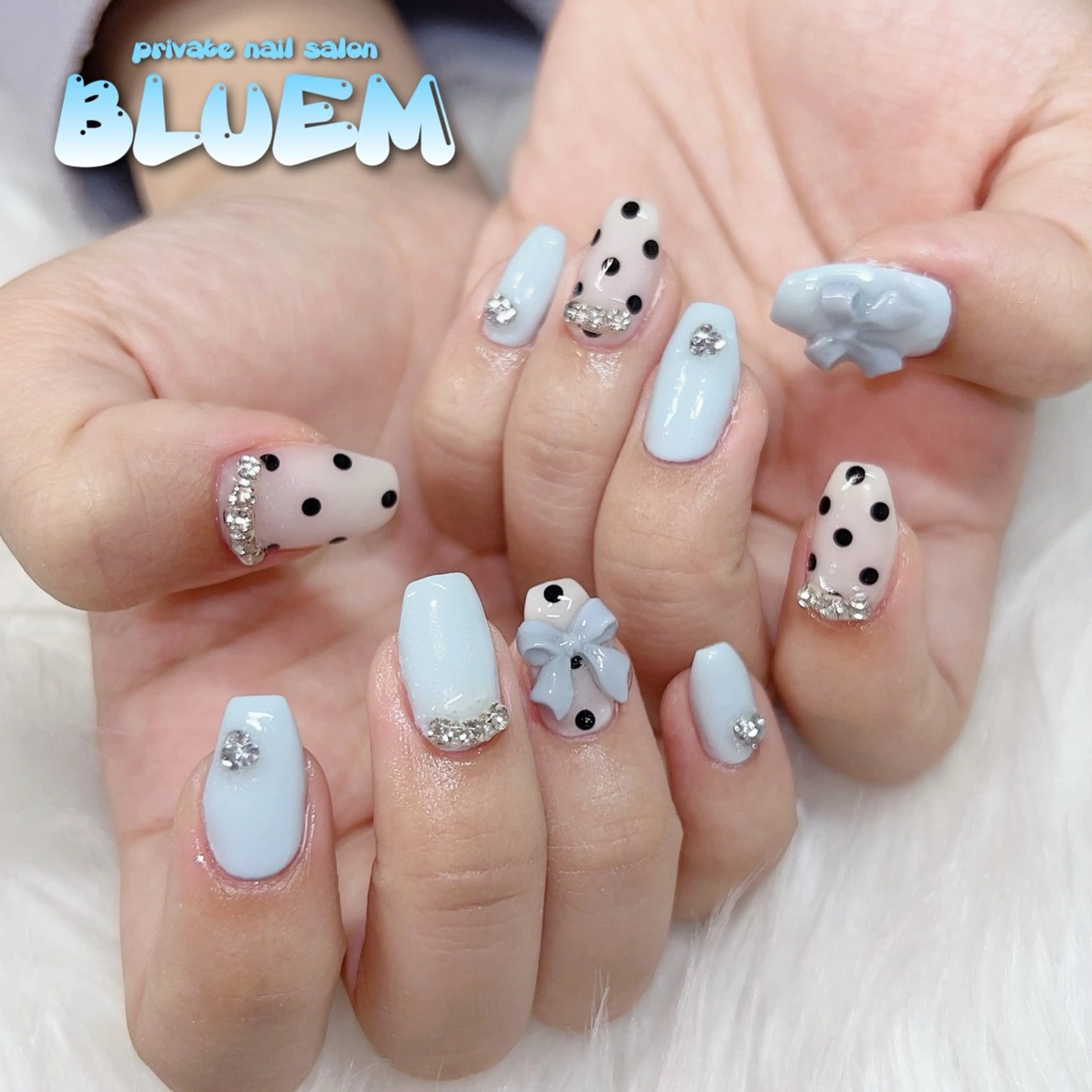 ネイル ハンドネイル BLUEM なな🐶のネイルデザイン