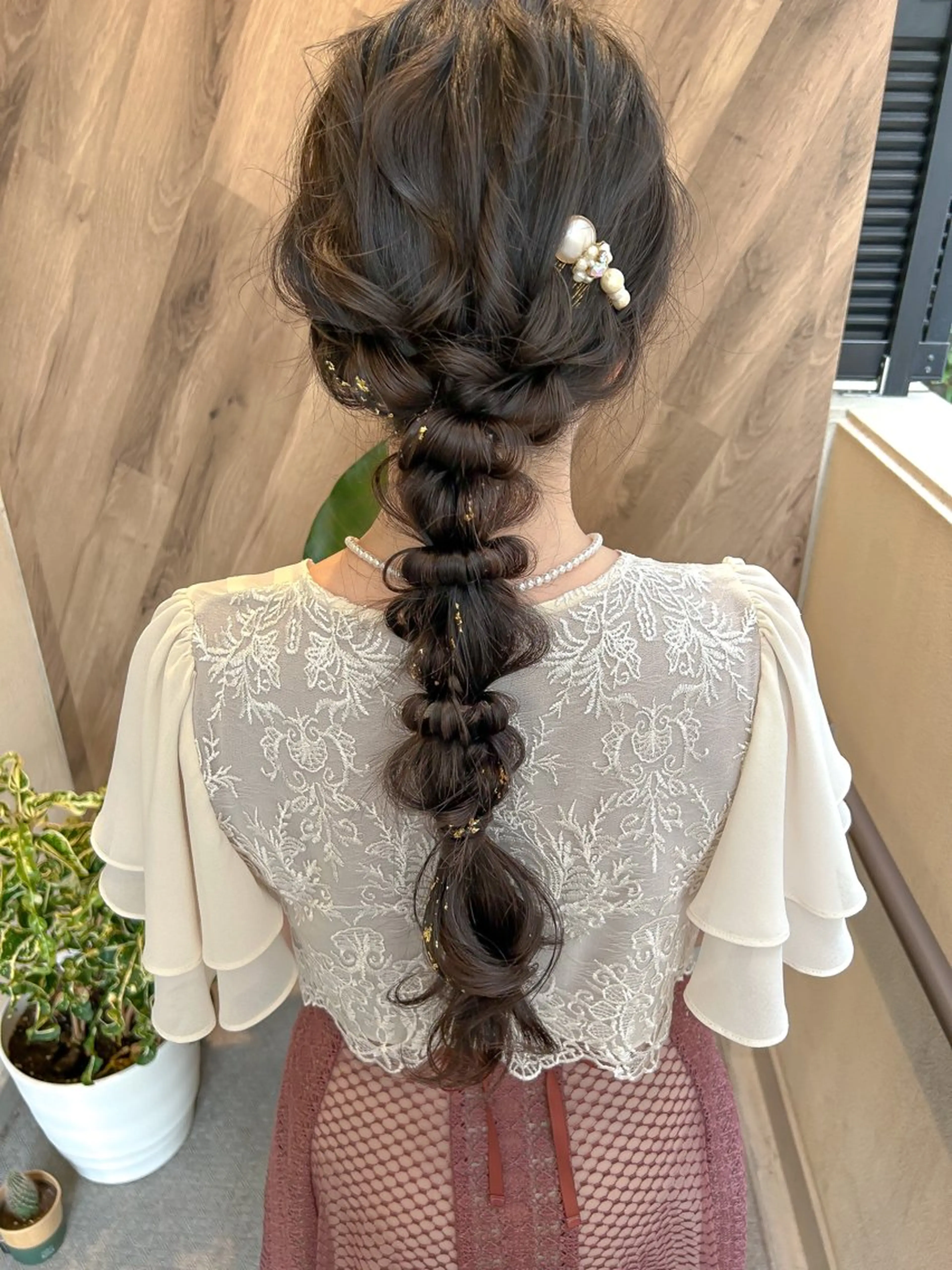 ロング ヘアアレンジ ロング ヘアセット SHANTi 飯塚 ヘアセット/髪質改善のヘアスタイル