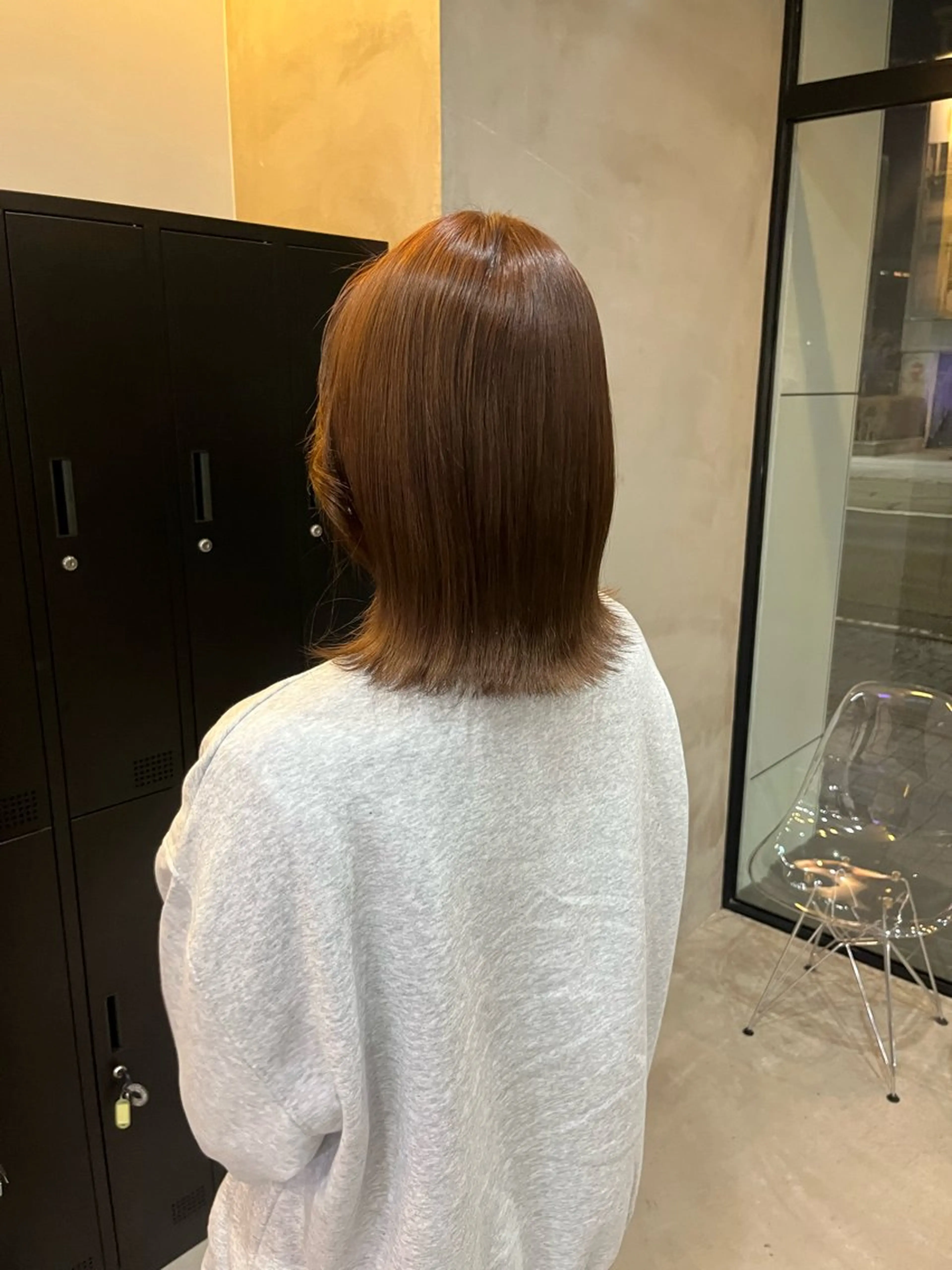 ミディアム 中島 日菜のヘアスタイル