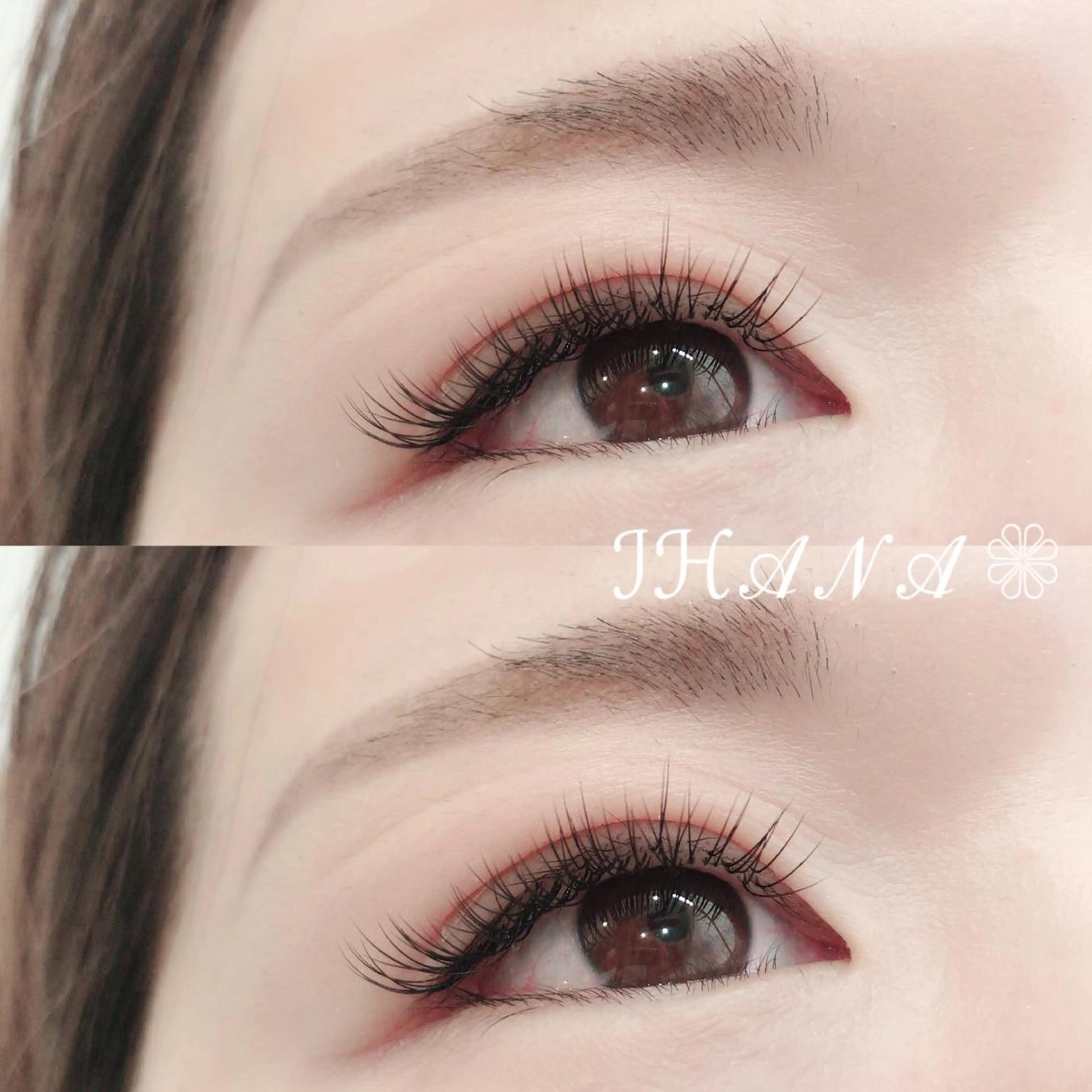 マツエク・マツパ Cカール 目尻長め セーブル IHANA ❁ イハナのマツエク・マツパデザイン