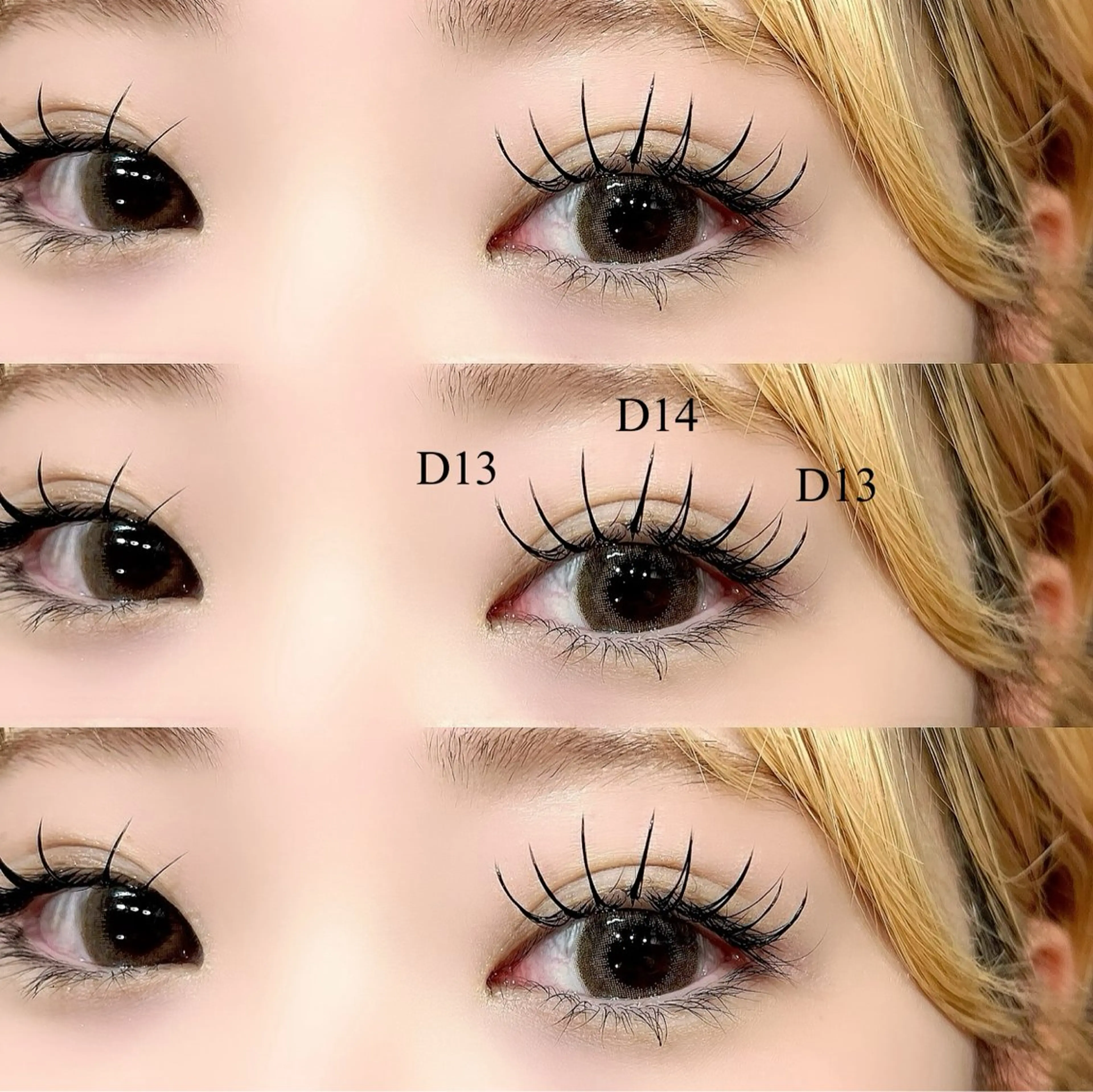 マツエク・マツパ MAQUM𖤐 Satsumiのマツエク・マツパデザイン