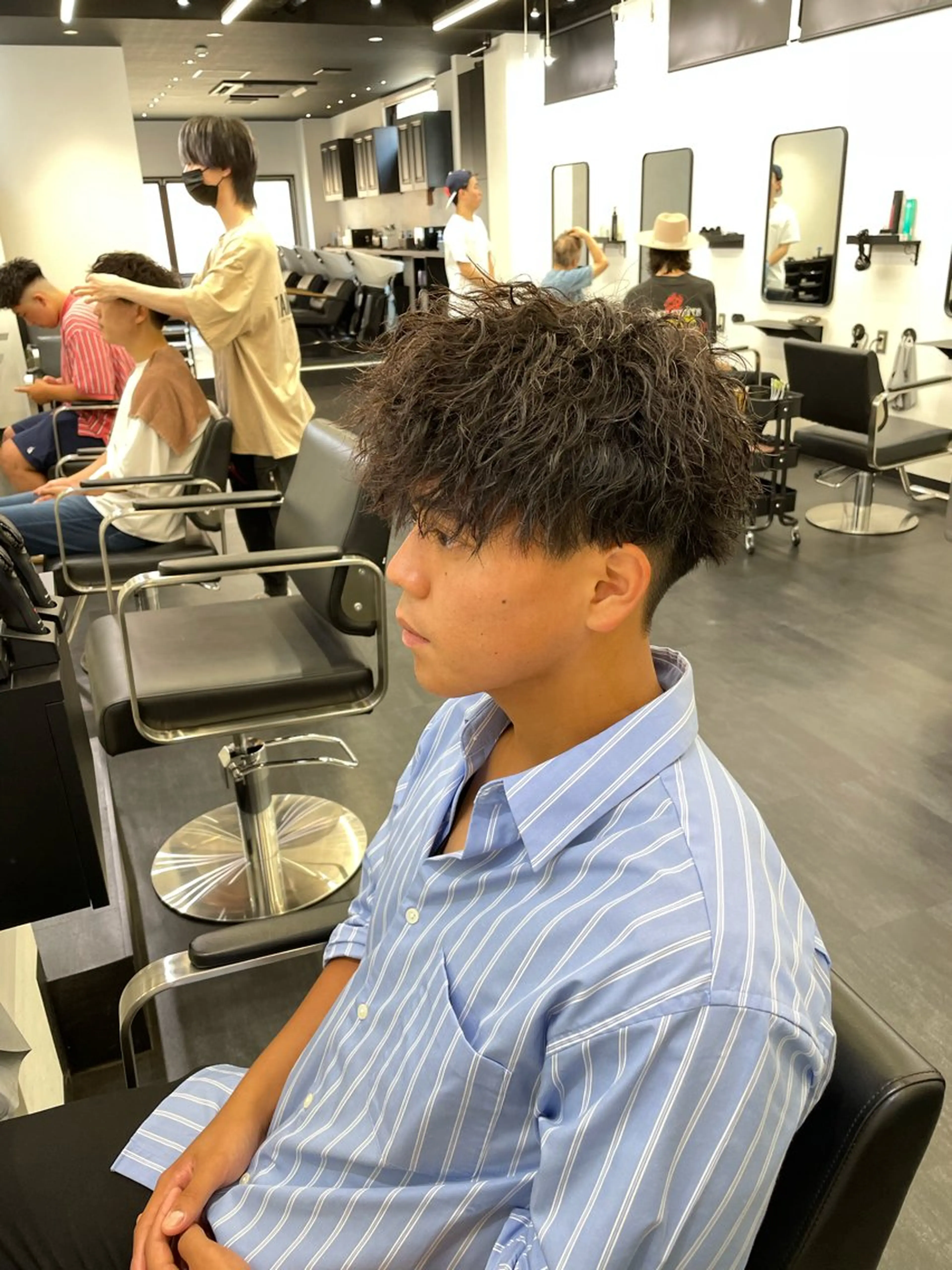 パーマ メンズ カット パーマ トリートメント ✨メンズ特化✨鈴木 遼太のヘアスタイル