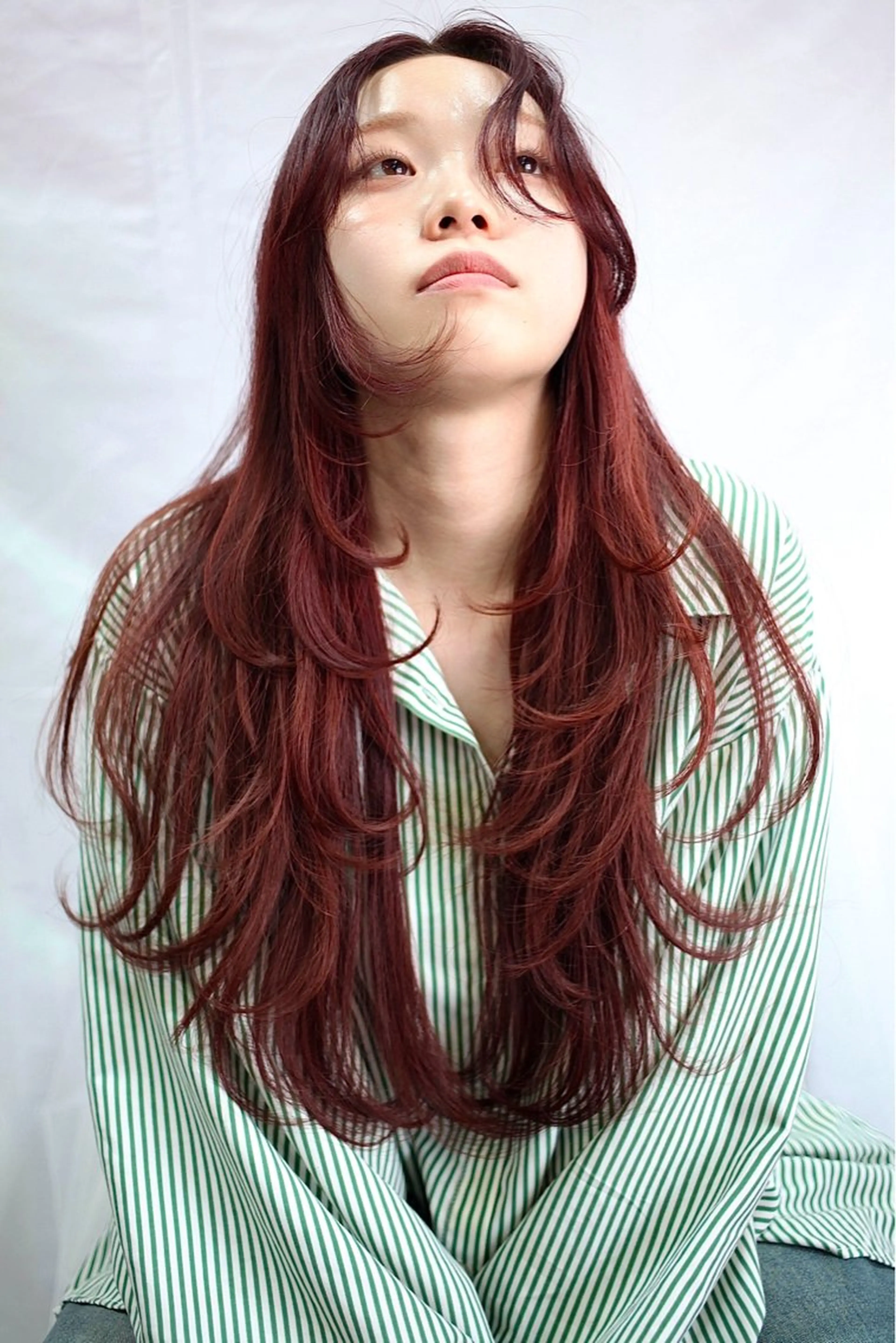 ロング レイヤーカット カット ヘアカラー トリートメント vivre libre所属・vivre libreのヘアスタイル