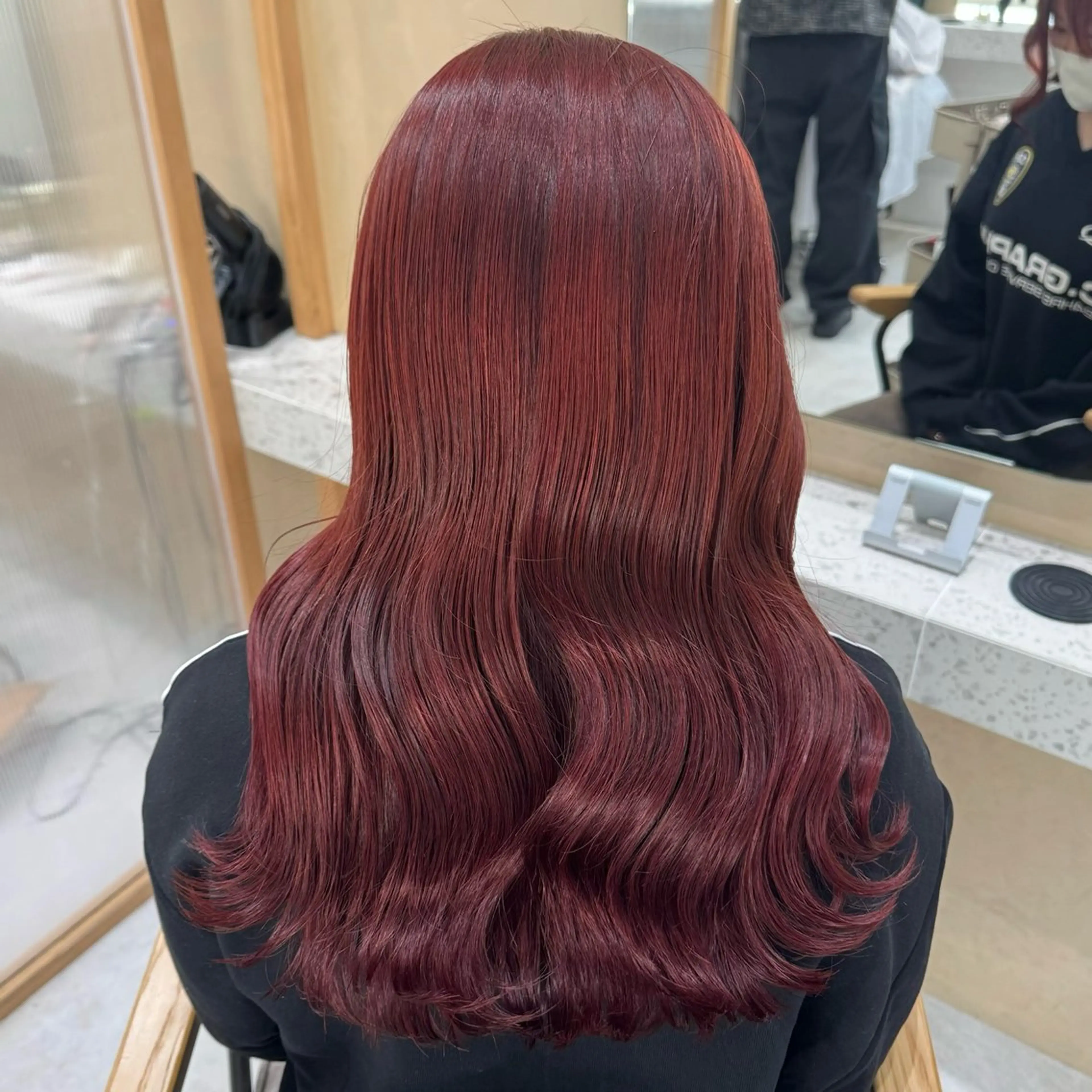 🖤平日限定🖤　ｵｰｶﾞﾆｯｸ艶ｶﾗｰ+milbon 4stepﾄﾘｰﾄﾒﾝﾄの写真