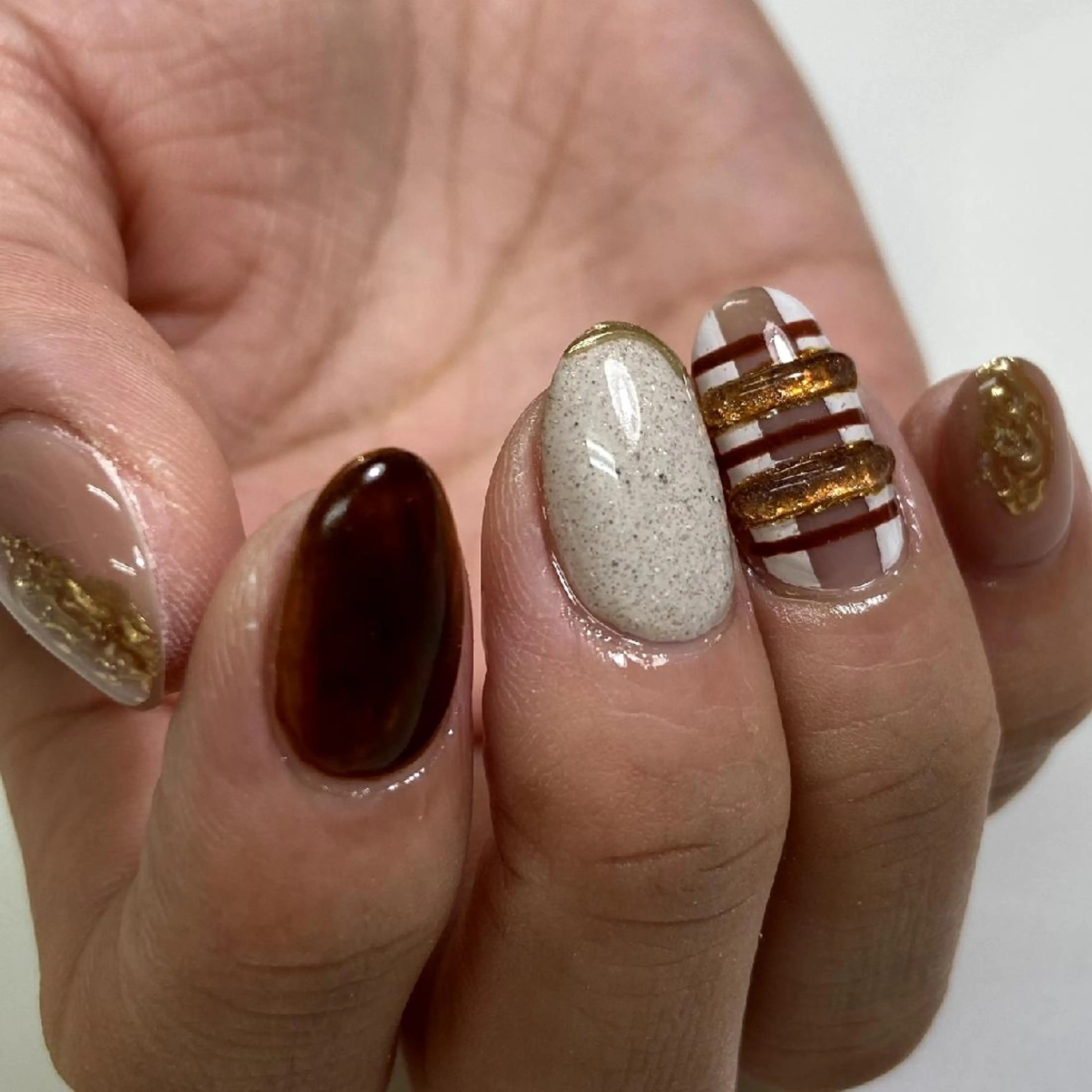 ネイル ニュアンスネイル nail salon Lumièreのネイルデザイン