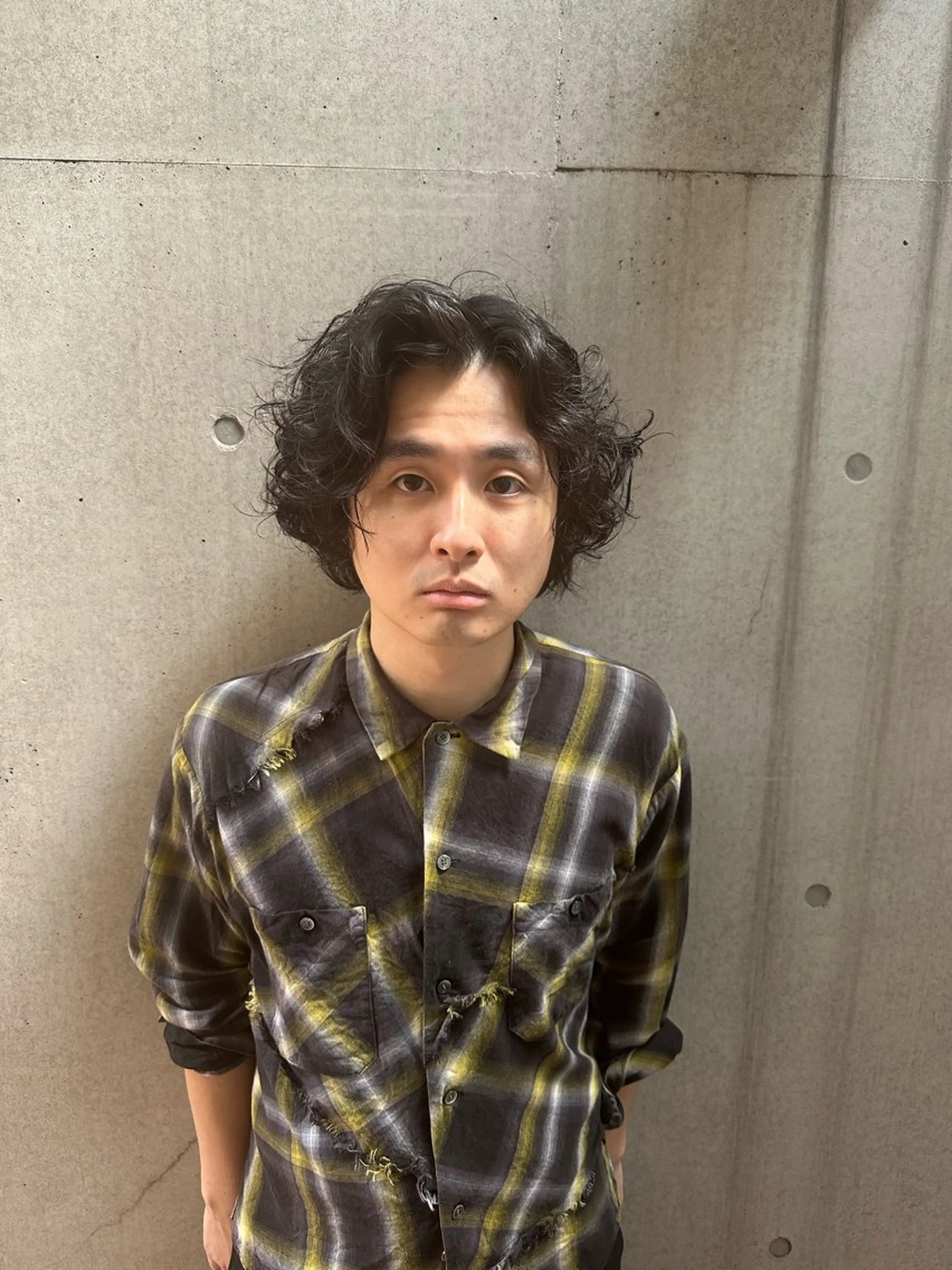 パーマ メンズ 似合わせカット /パーマ岡本淳平のヘアスタイル