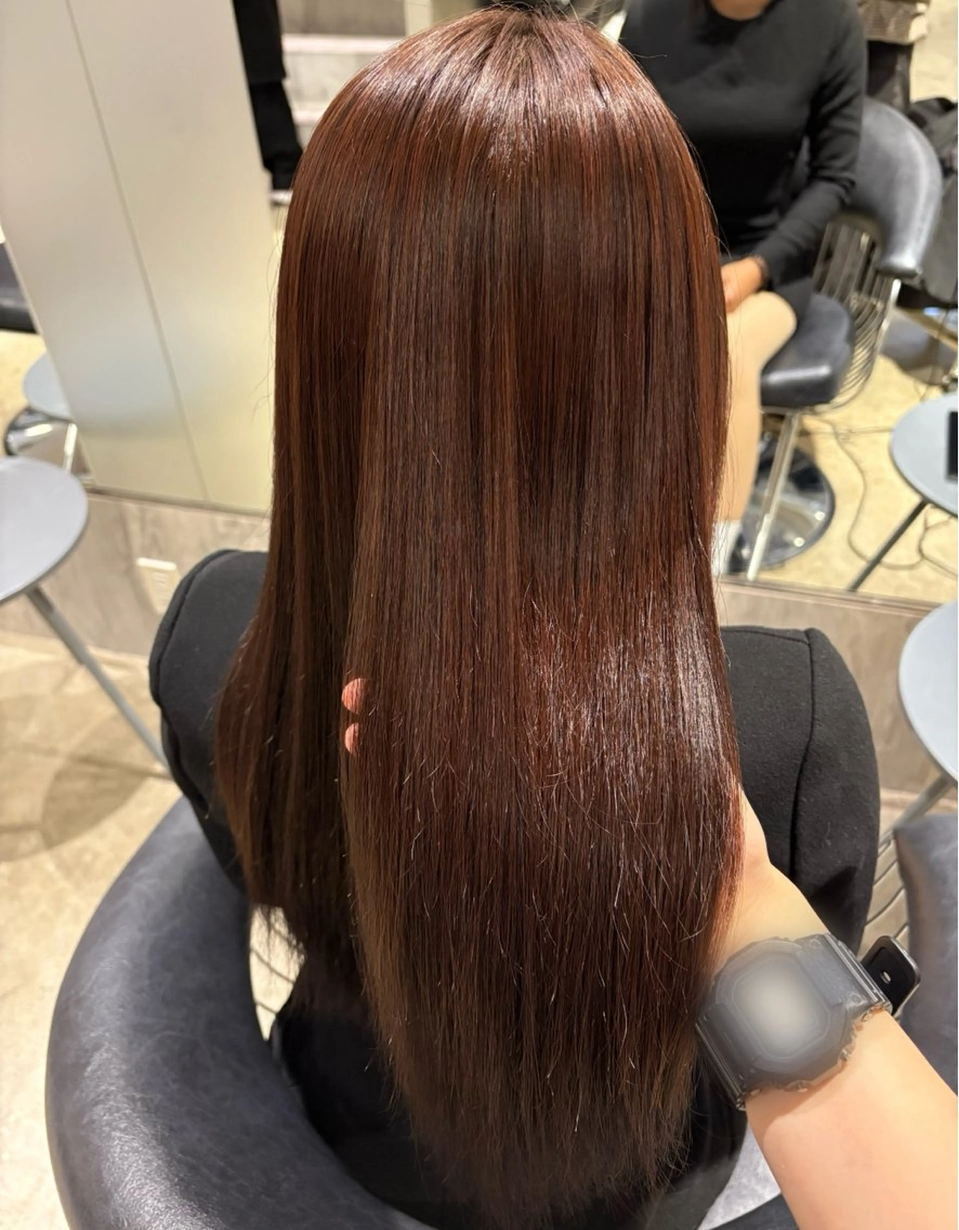 ロング 縮毛矯正 縮毛矯正 ROAMERomo tesandoのぞみのヘアスタイル