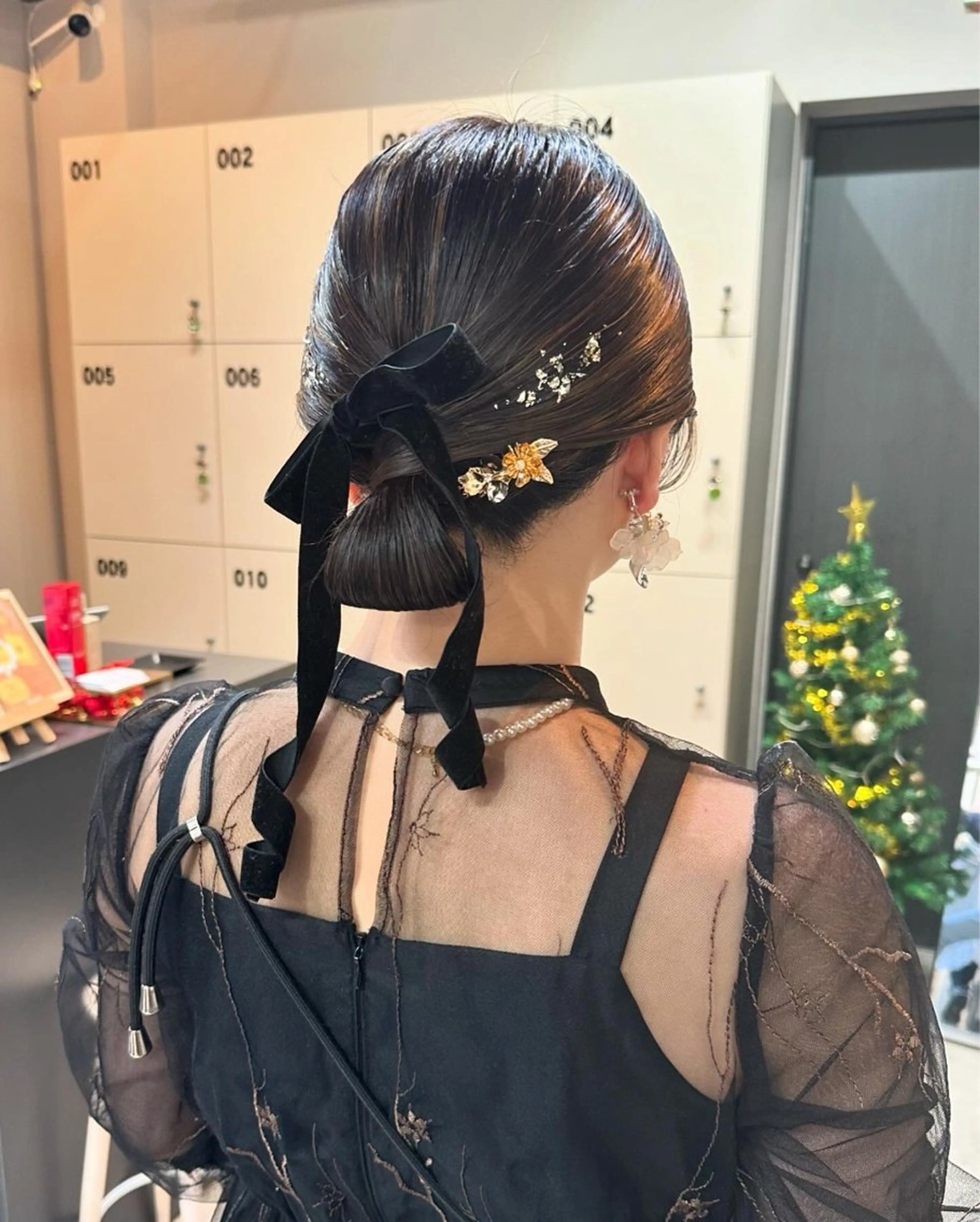 ヘアアレンジ ヘアセット 透明感カラー/ボブ /佐藤伶のヘアスタイル