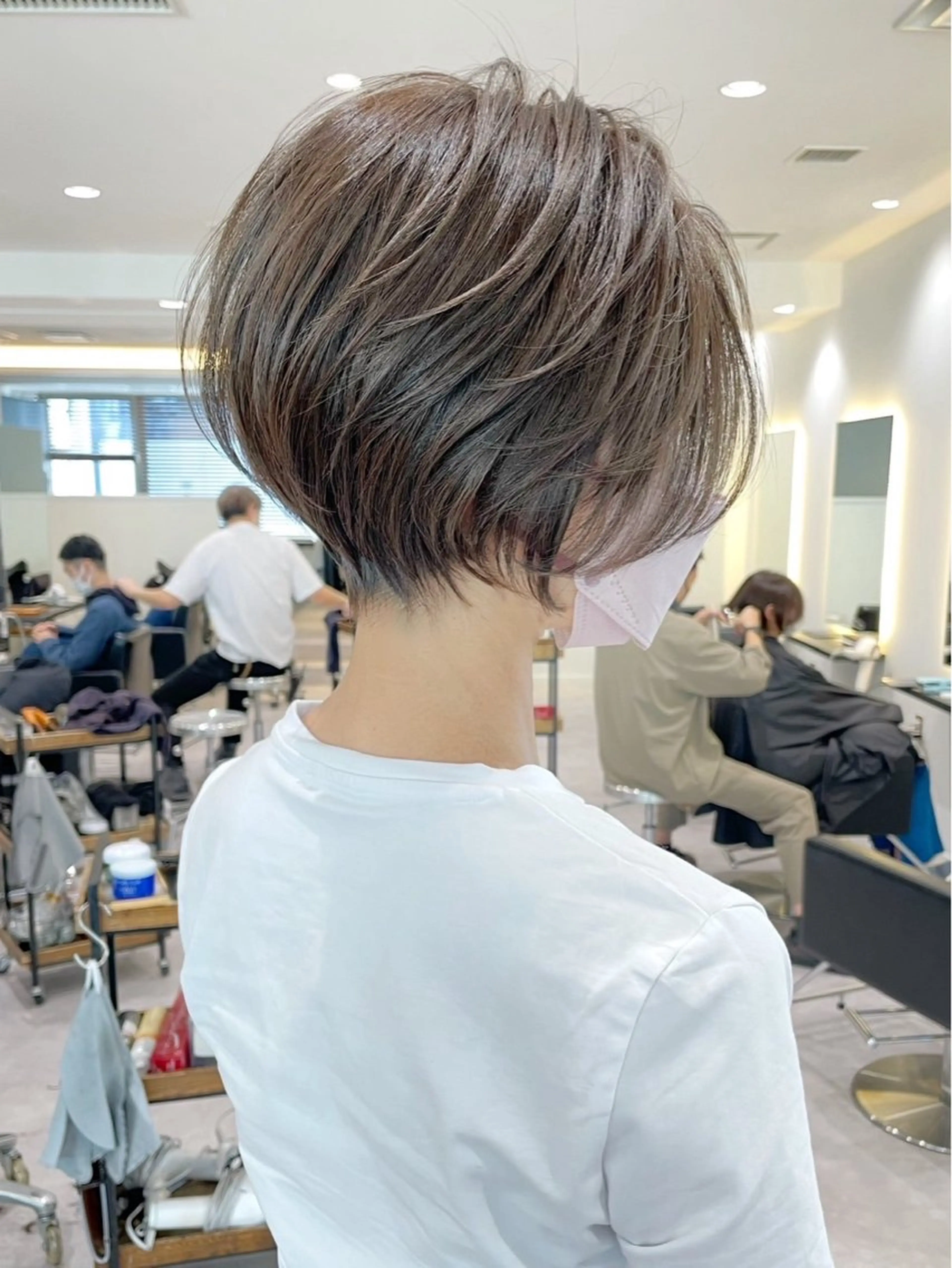【日曜日、18時​〜​限定🌈】✨️‪✂︎似合わせ‬ショートカット‪✂︎‬✨シャンプーブロー付き！の写真