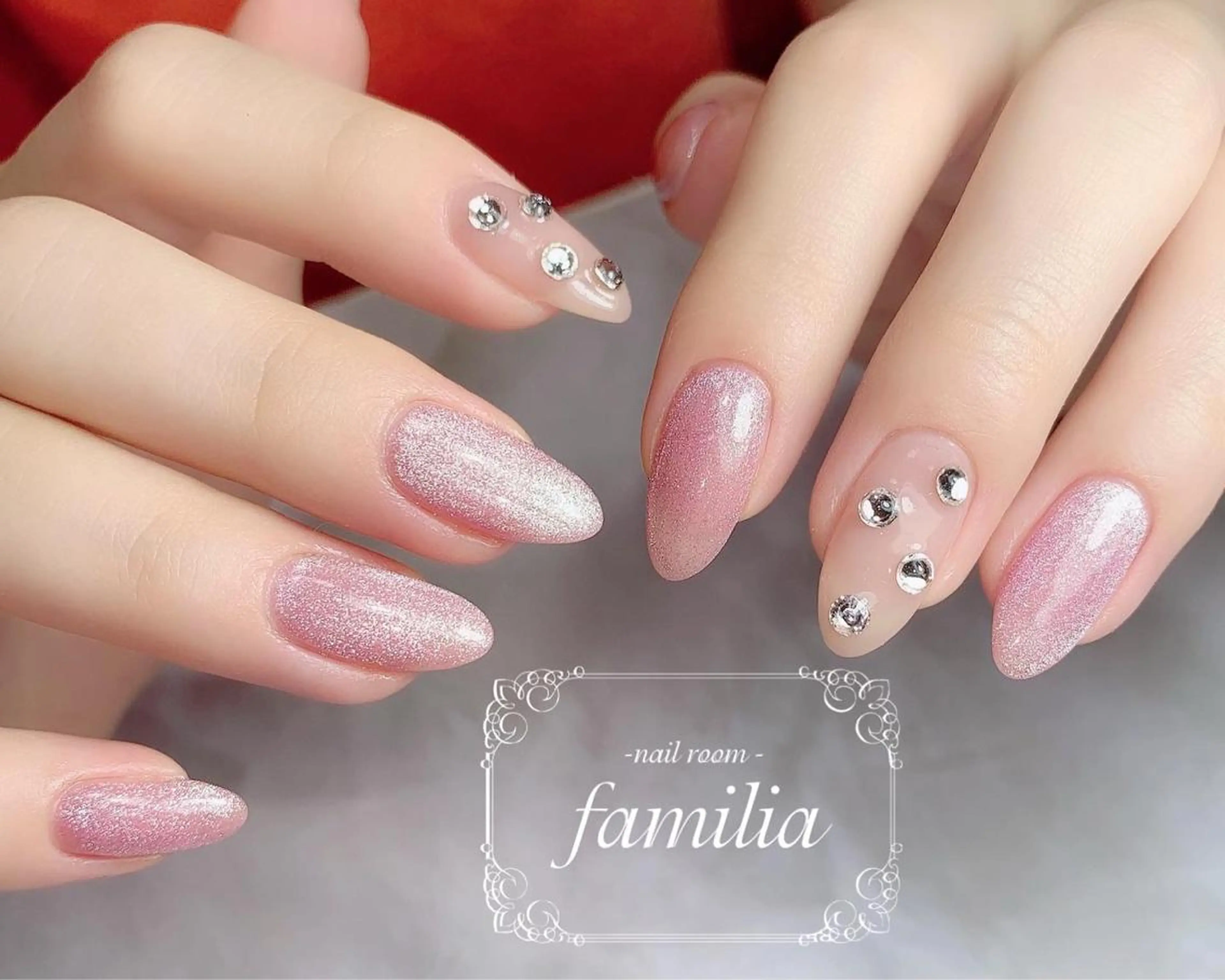 ネイル マグネットネイル ハンドネイル -nailroom- familiaのネイルデザイン