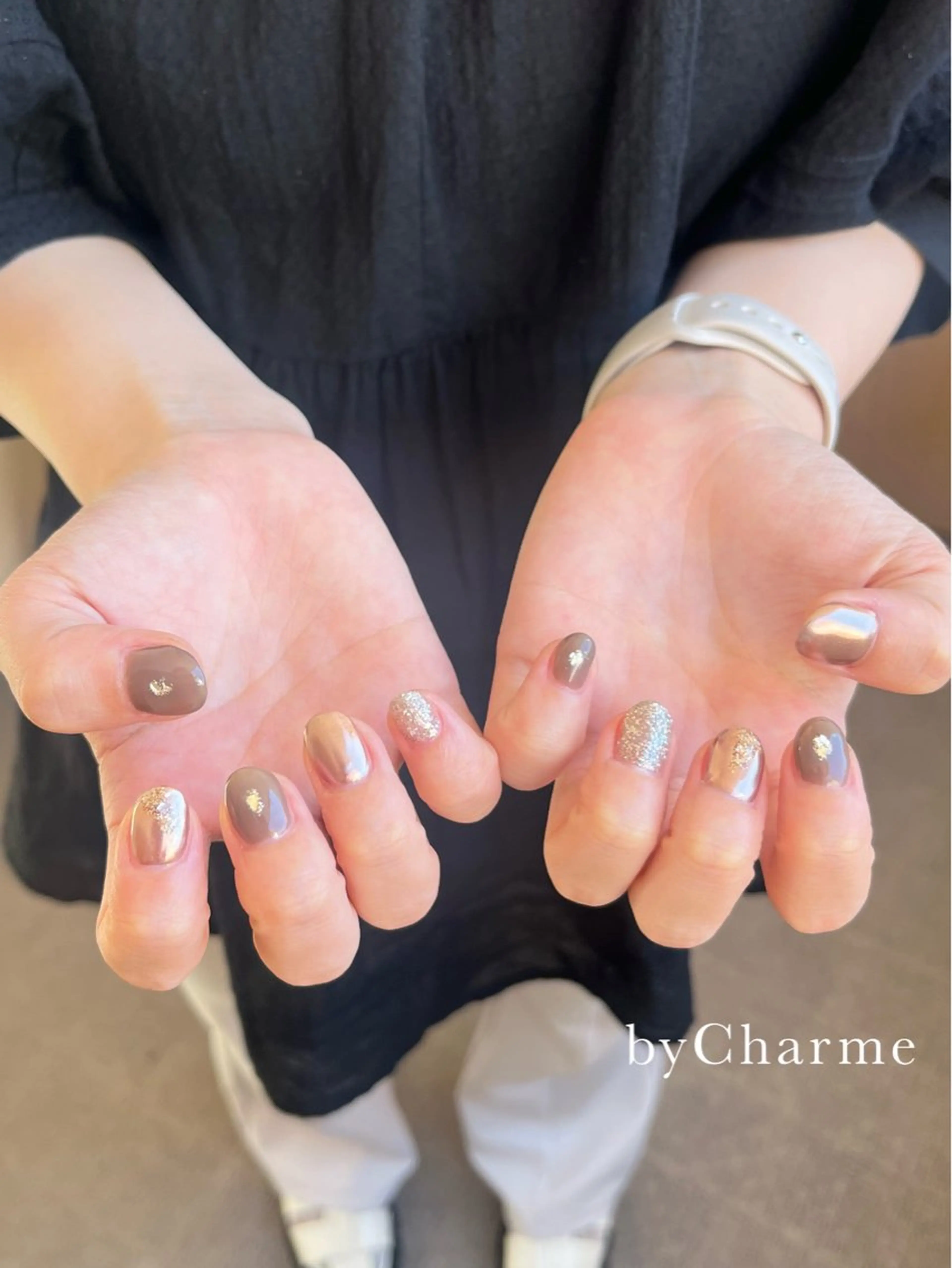 ネイル ニュアンスネイル Ray. Maayaのネイルデザイン