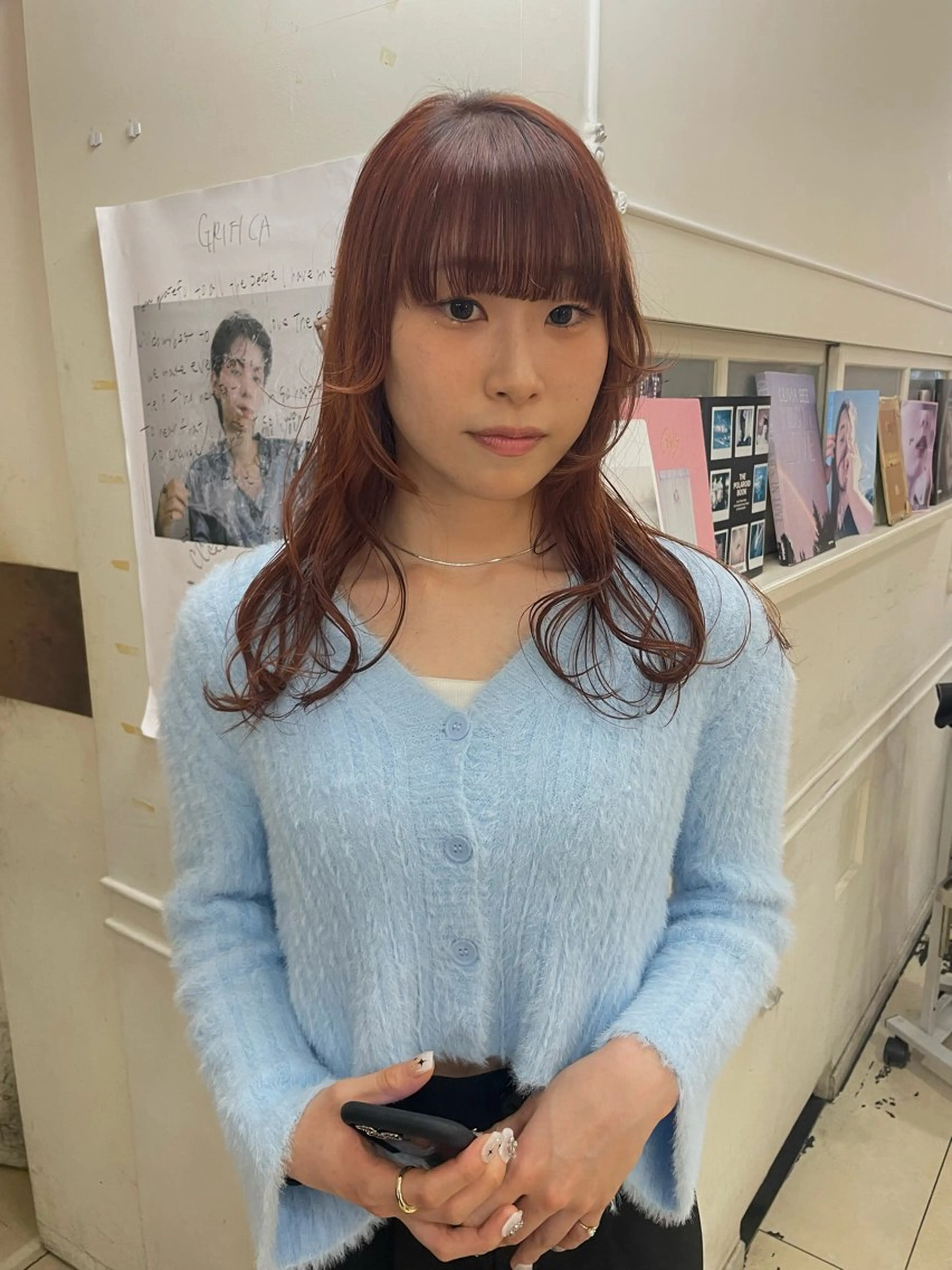 ミディアム カラー 太田 妃香/岡崎美容室のヘアスタイル