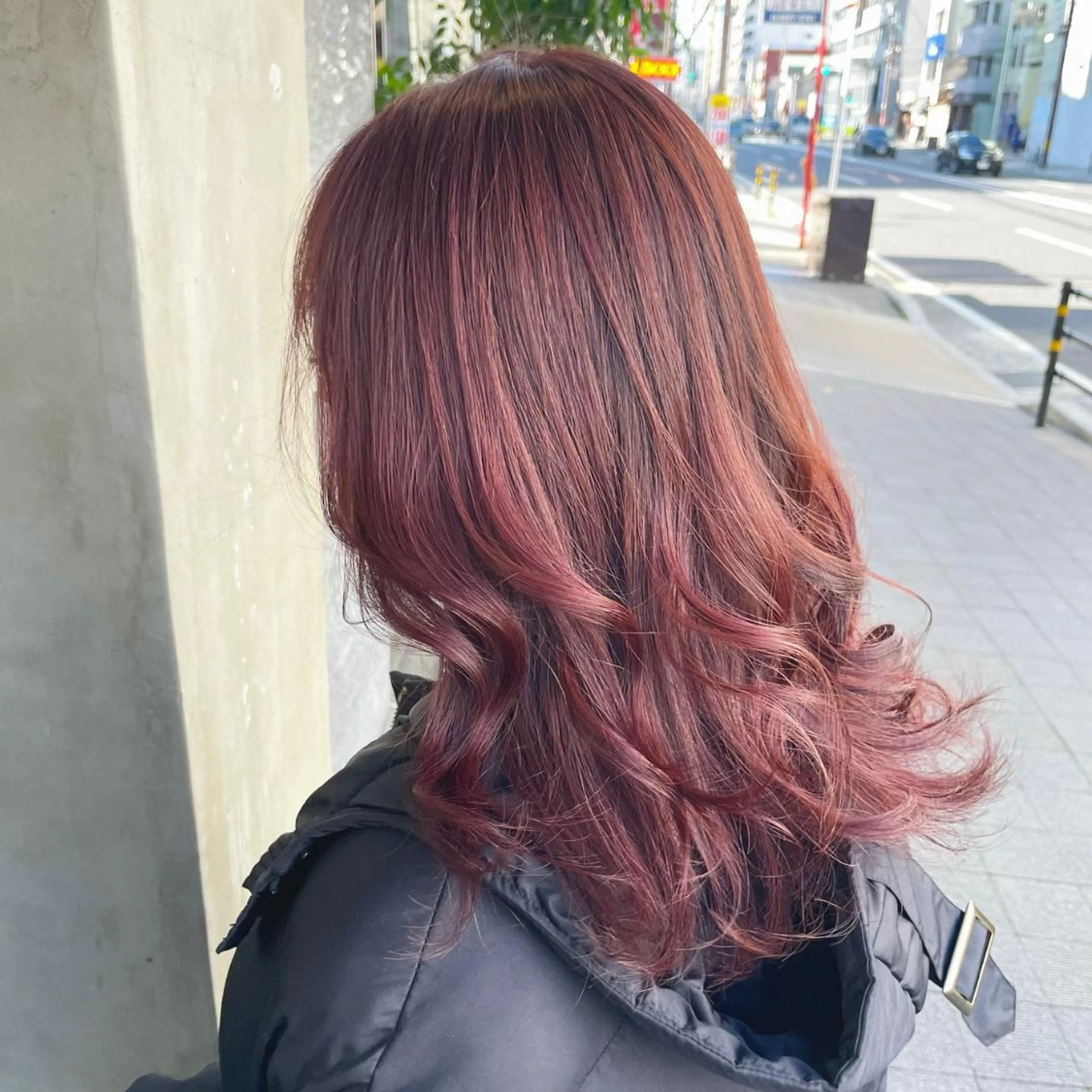セミロング ヘアカラー ROMEO京橋 MINAMIのヘアスタイル
