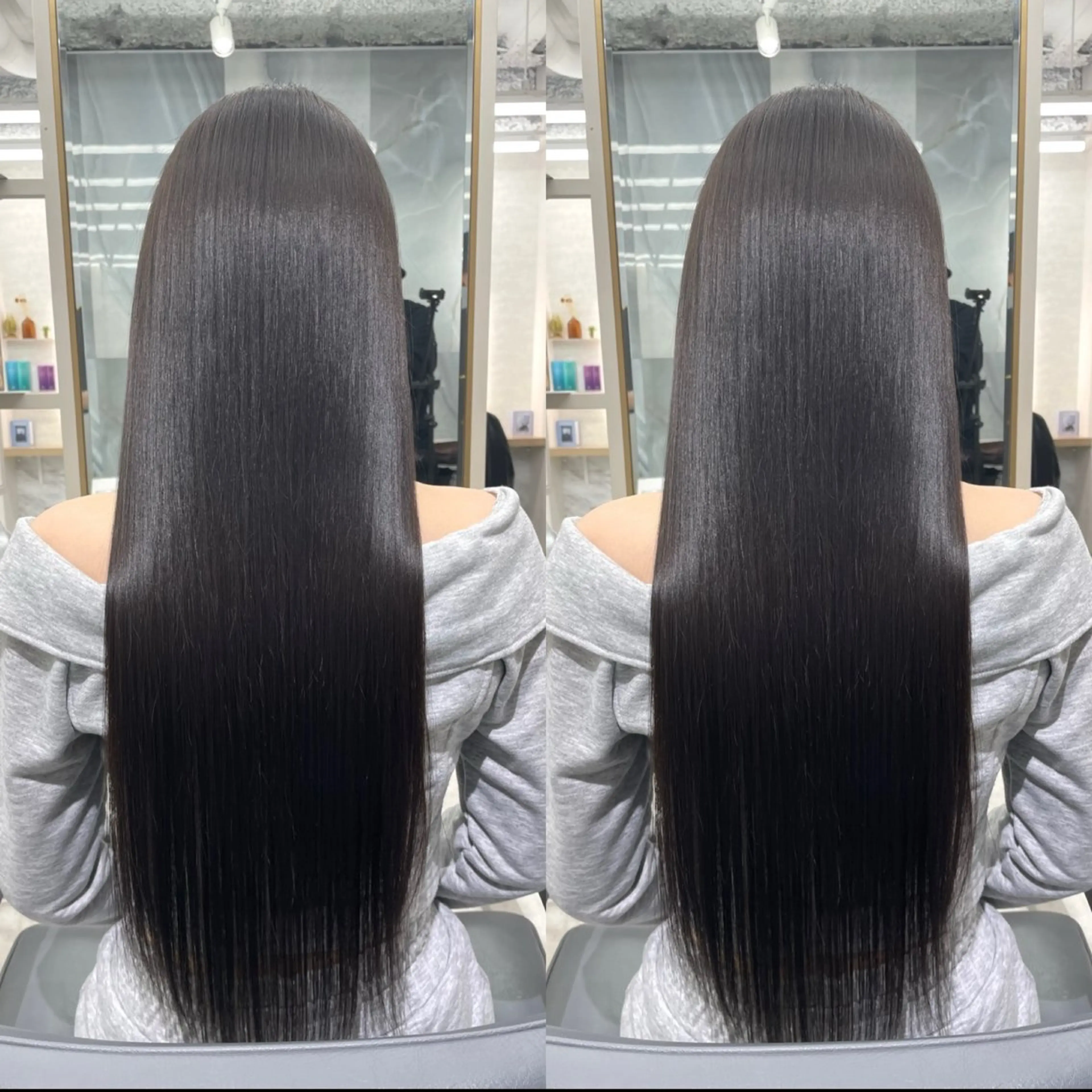 セミロング 半個室サロンyoures hair 髪質改善トリートメント東新宿店所属・榊原竜弥 髪質改善/美髪作りのヘアスタイル