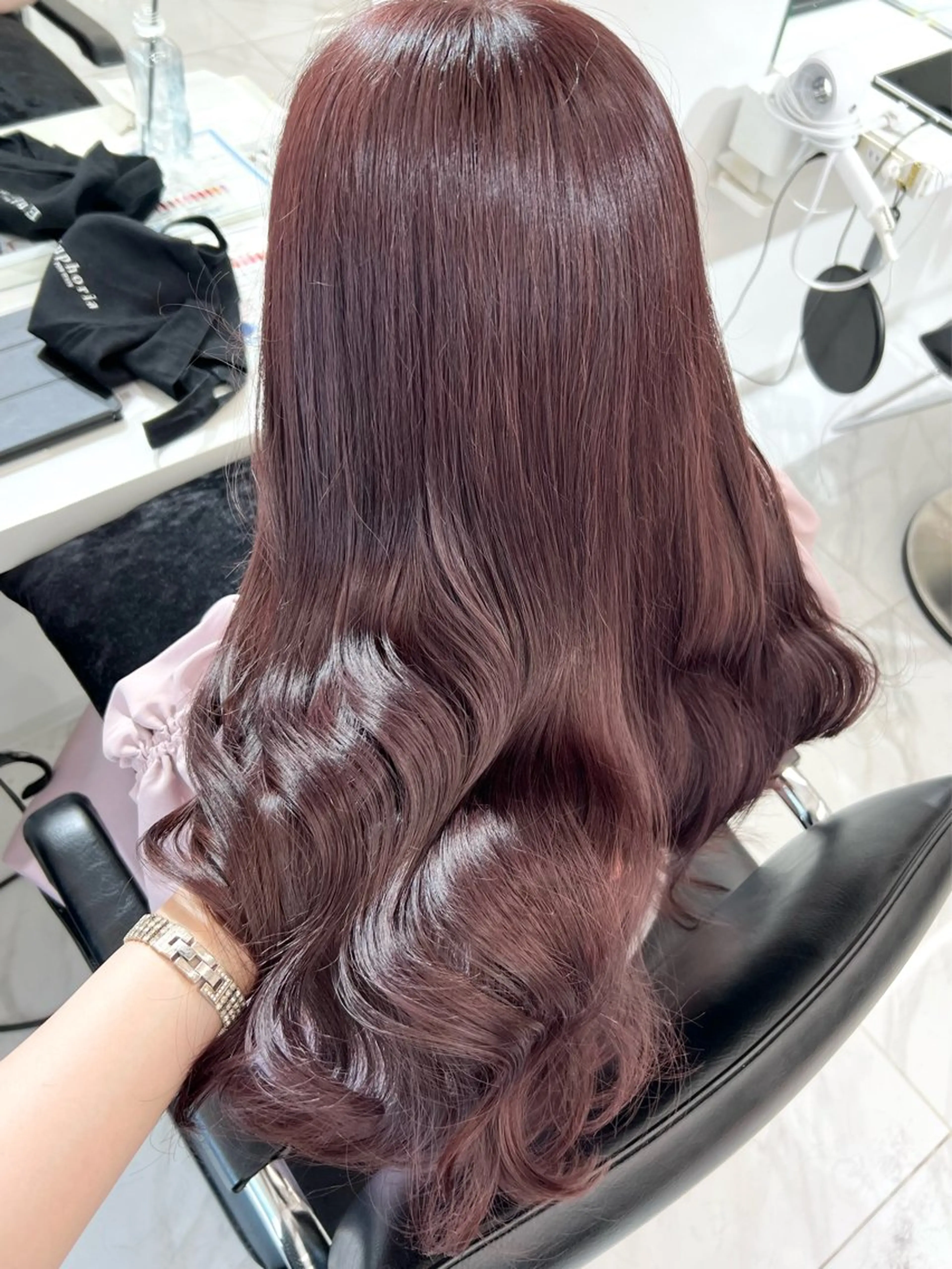 【🌟艶髪No1🌟】ダメージレスイルミナカラー+Aujuaトリートメント 🫧¥17600→¥13200の写真