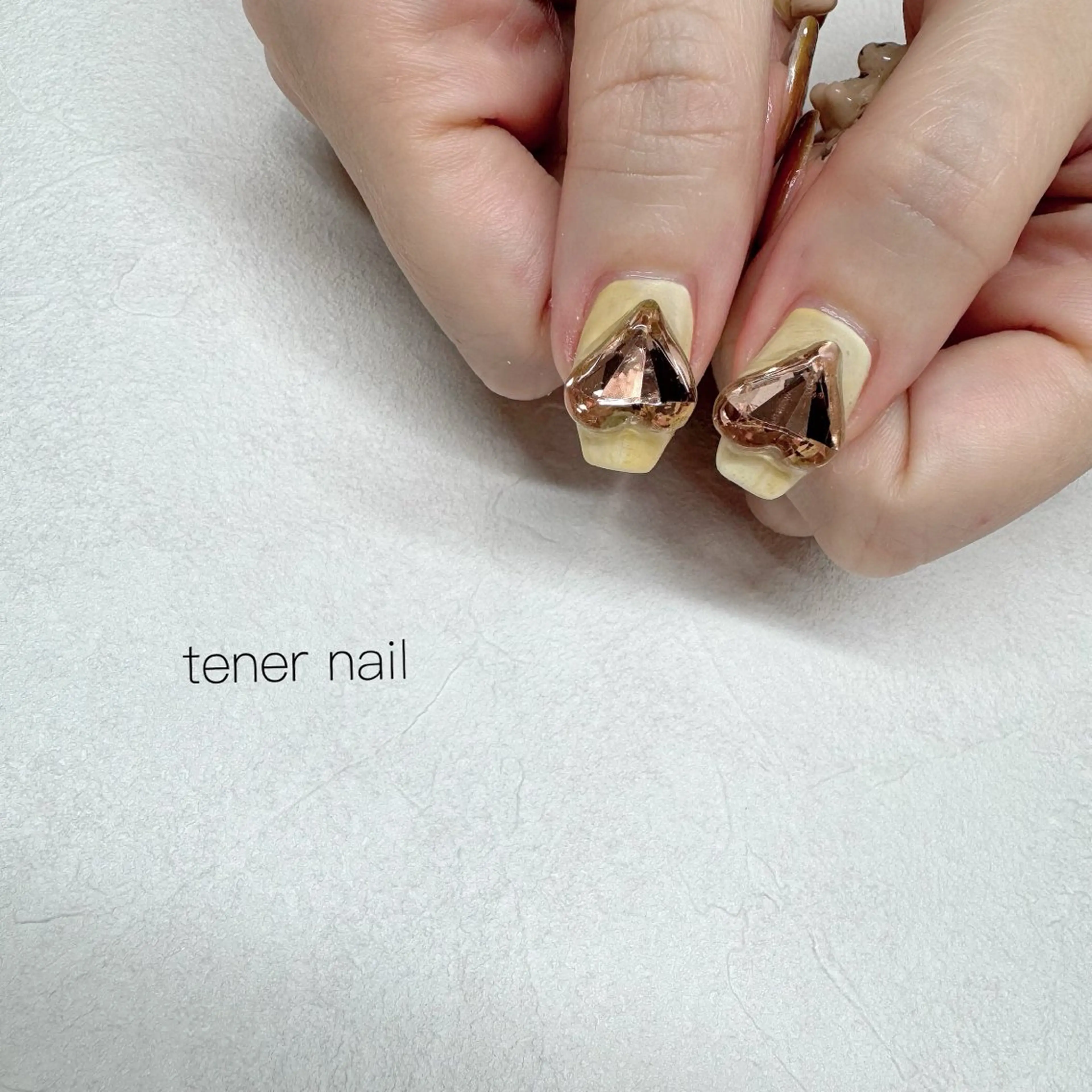 ネイル ハート ハンドネイル tener  nail  テネルネイル所属・テネルネイル tener nailのネイルデザイン