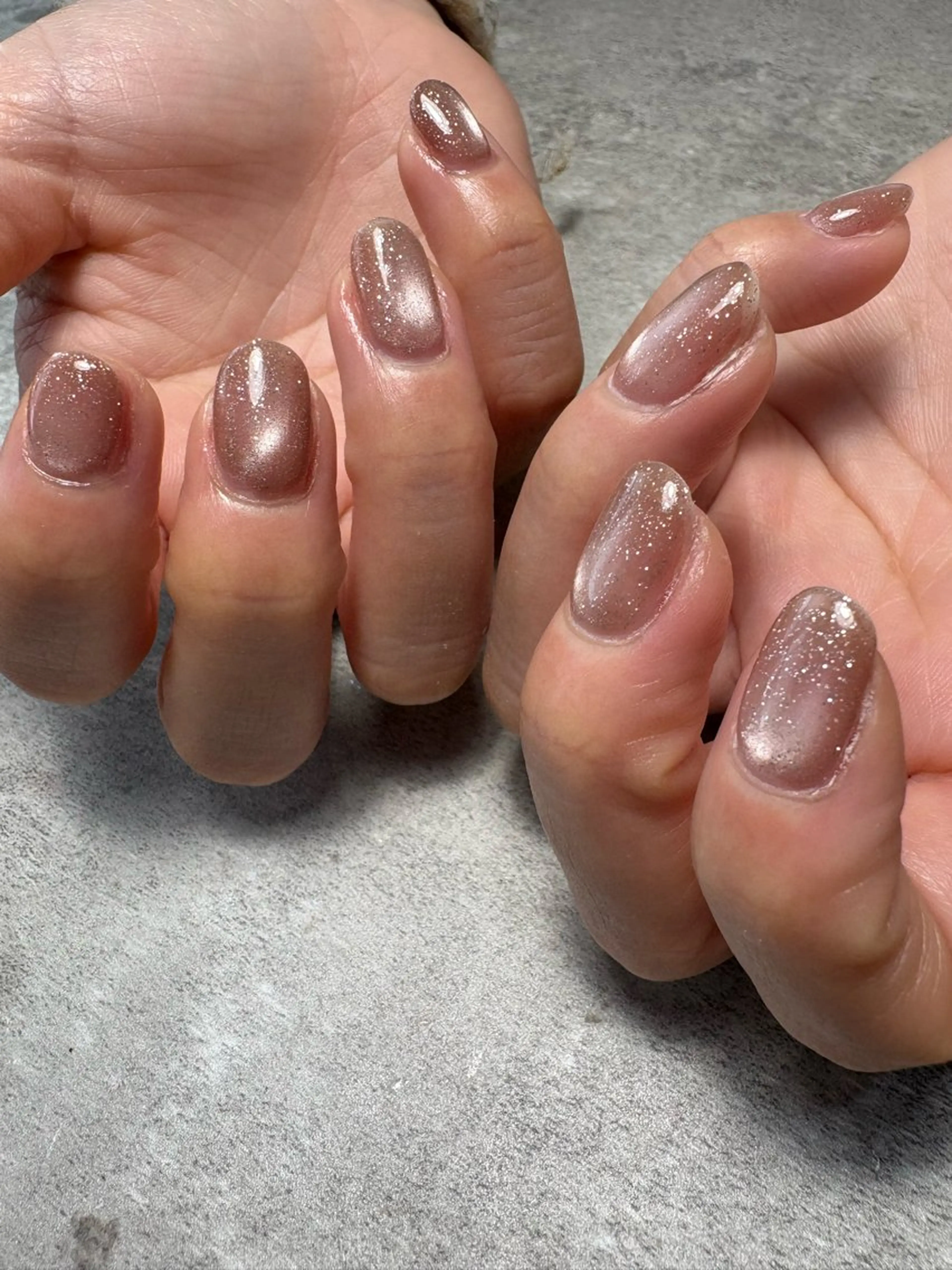 ネイル マグネットネイル nailsalon bambiのネイルデザイン