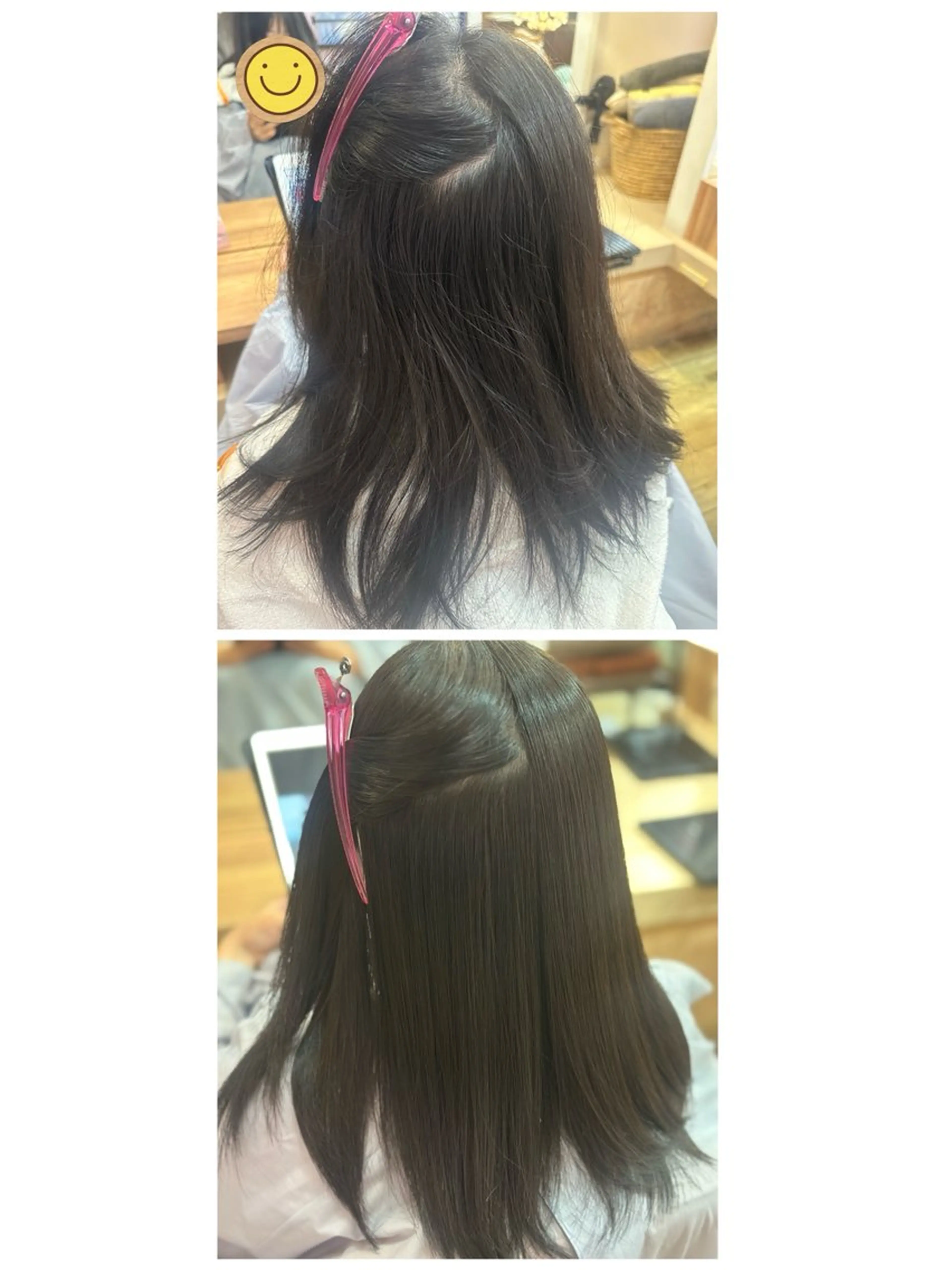 カット 縮毛矯正 HairMode KT Tsukamoto所属・コザサ カオリのヘアスタイル