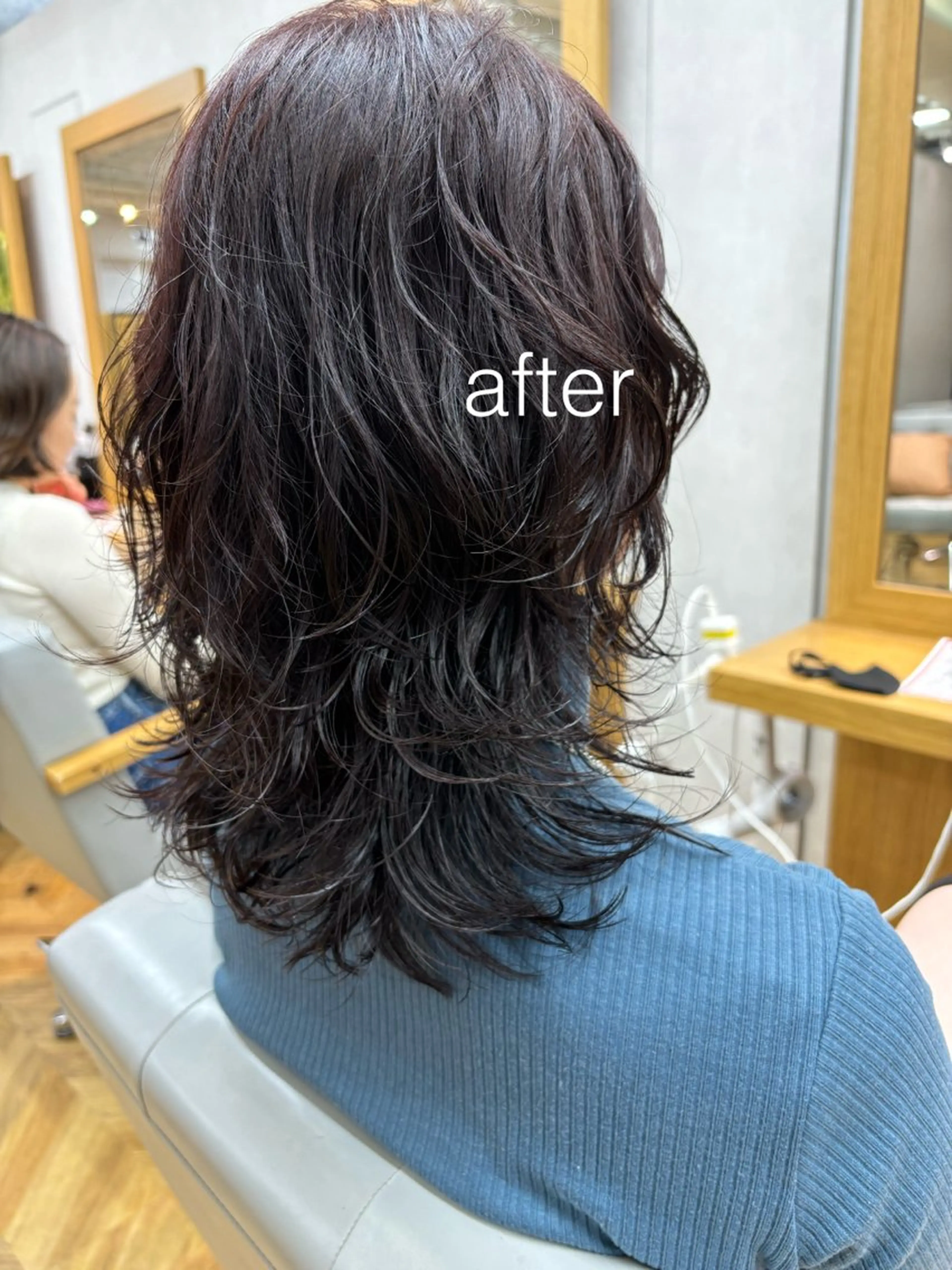 ミディアム パーマ ミディアムパーマ ボブ/ミディアム 親しみやすさ/さくらのヘアスタイル