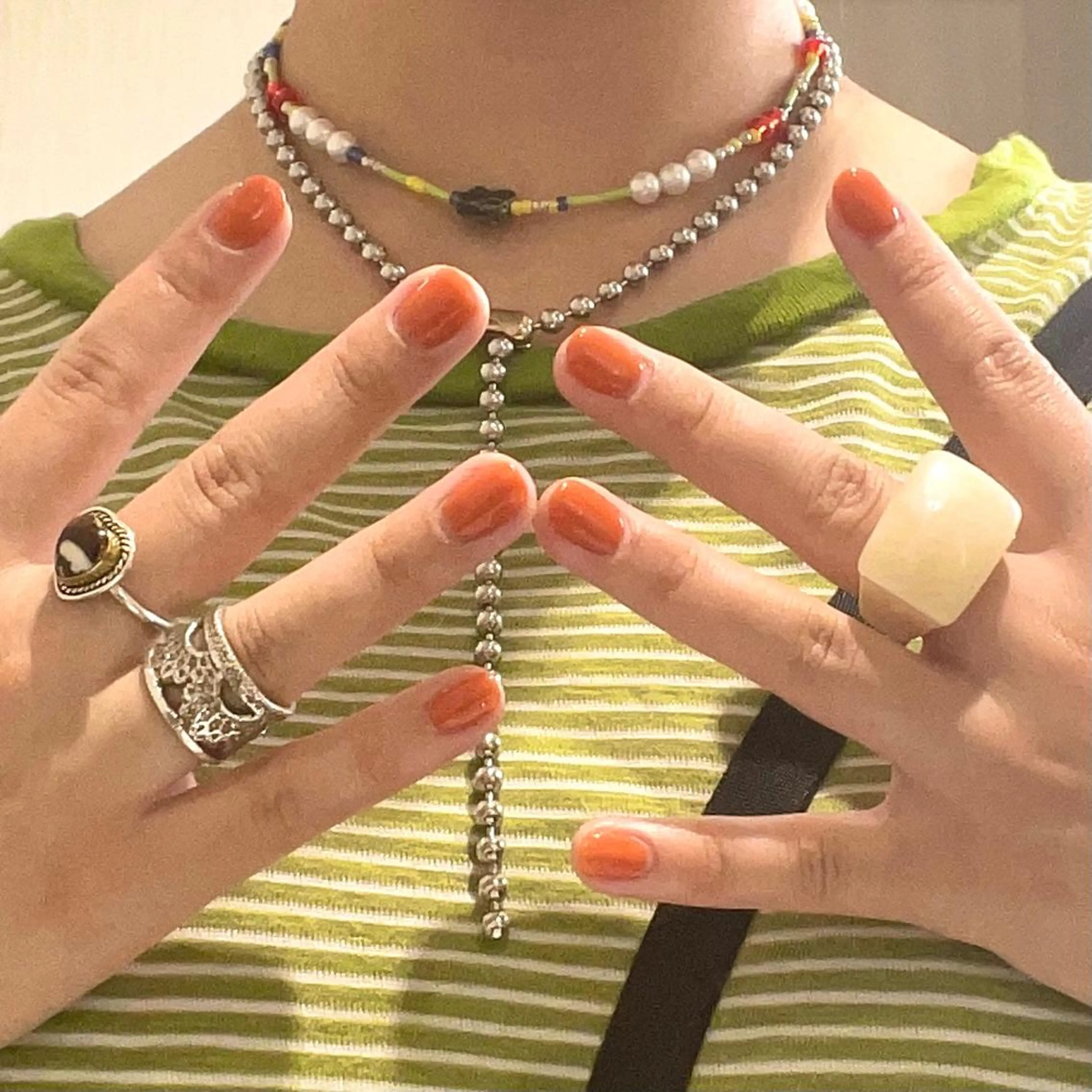 ネイル AOI✩⡱ y2kネイルのネイルデザイン