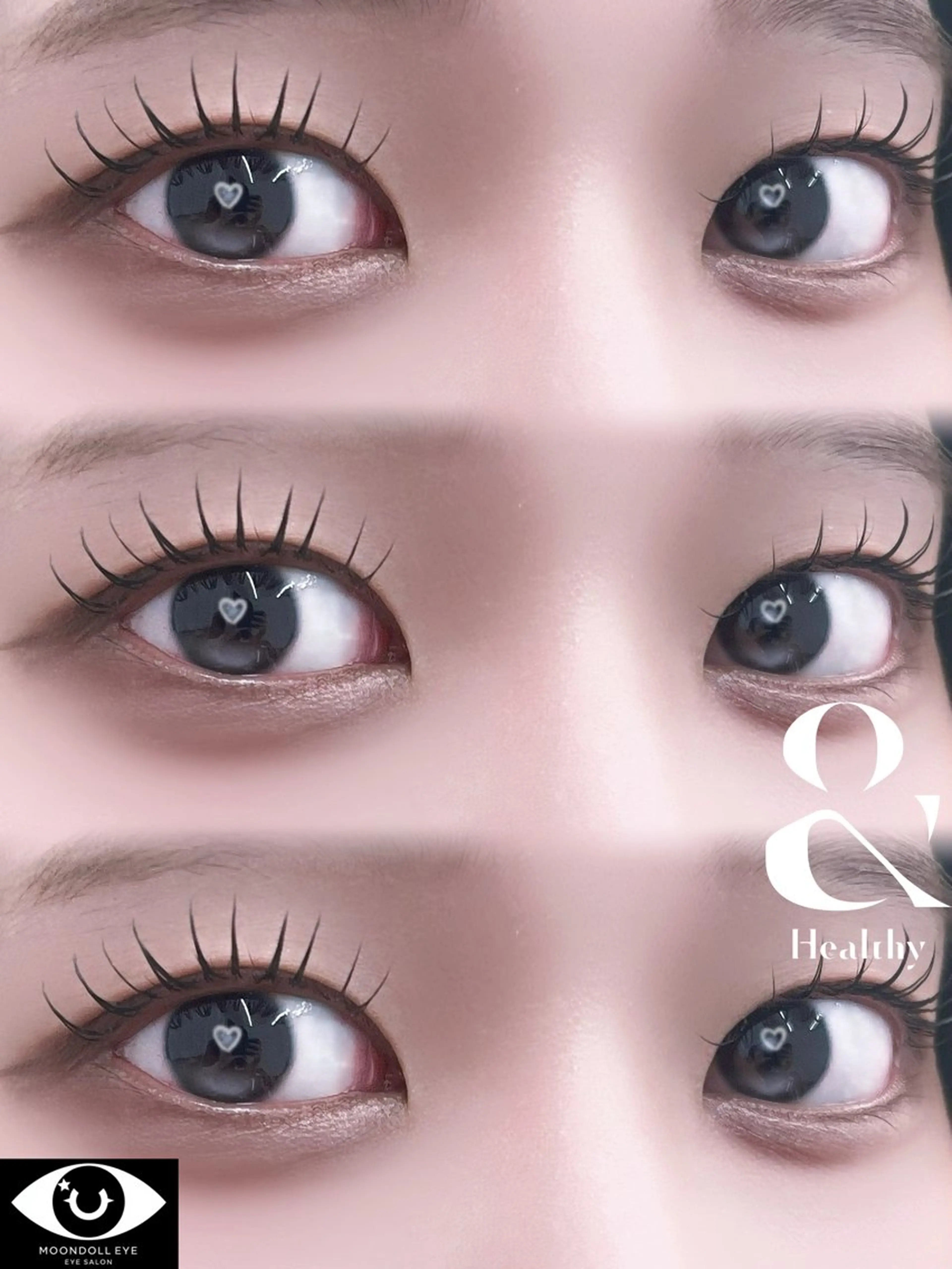 マツエク・マツパ Moe🤍Moon Doll Eyeのマツエク・マツパデザイン