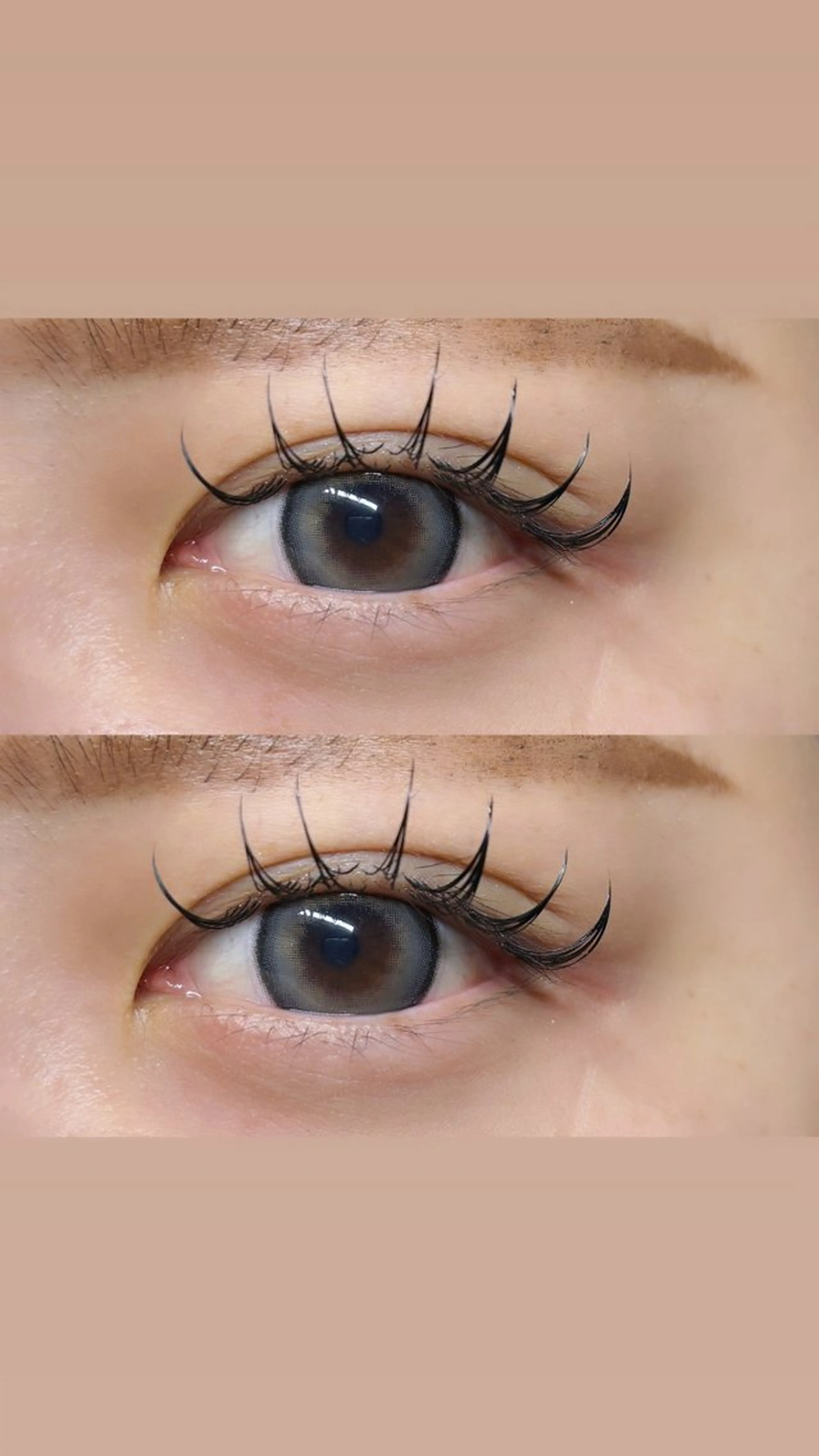 マツエク・マツパ 束感まつ毛 フラットラッシュ LUCY 心斎橋/ 岡本のマツエク・マツパデザイン