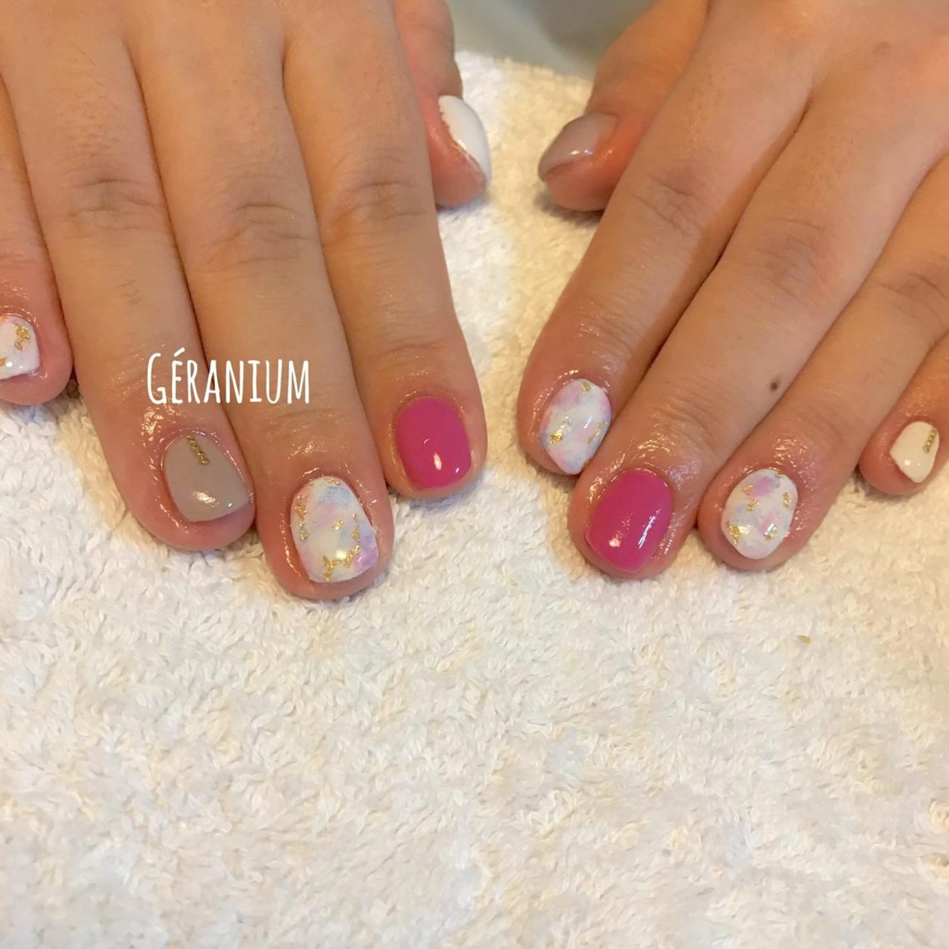 ネイル GéRanium Harukaのネイルデザイン
