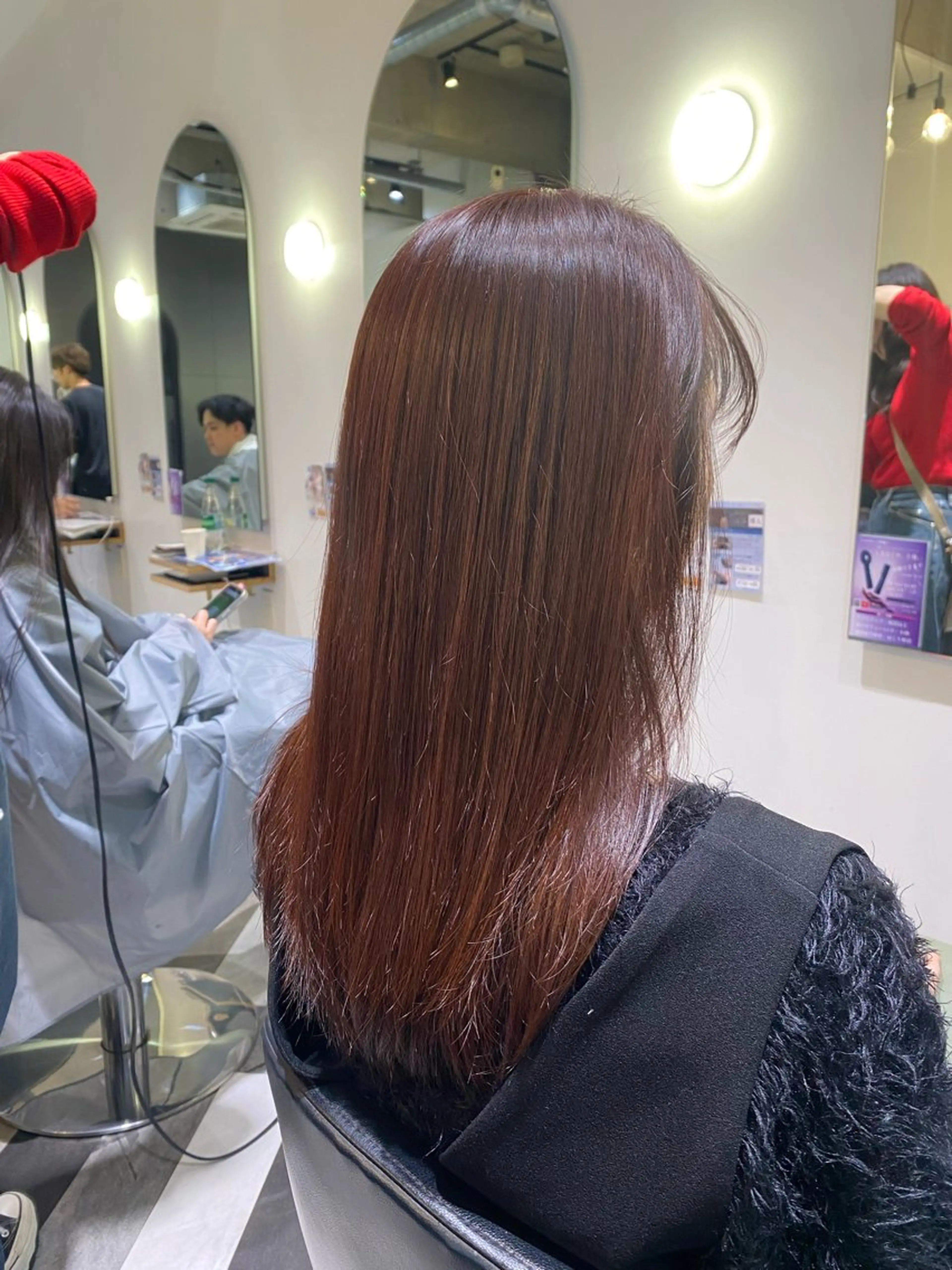 ロング カラー ブラウンカラー メンズ指名NO.1/ 原崎 元希のヘアスタイル