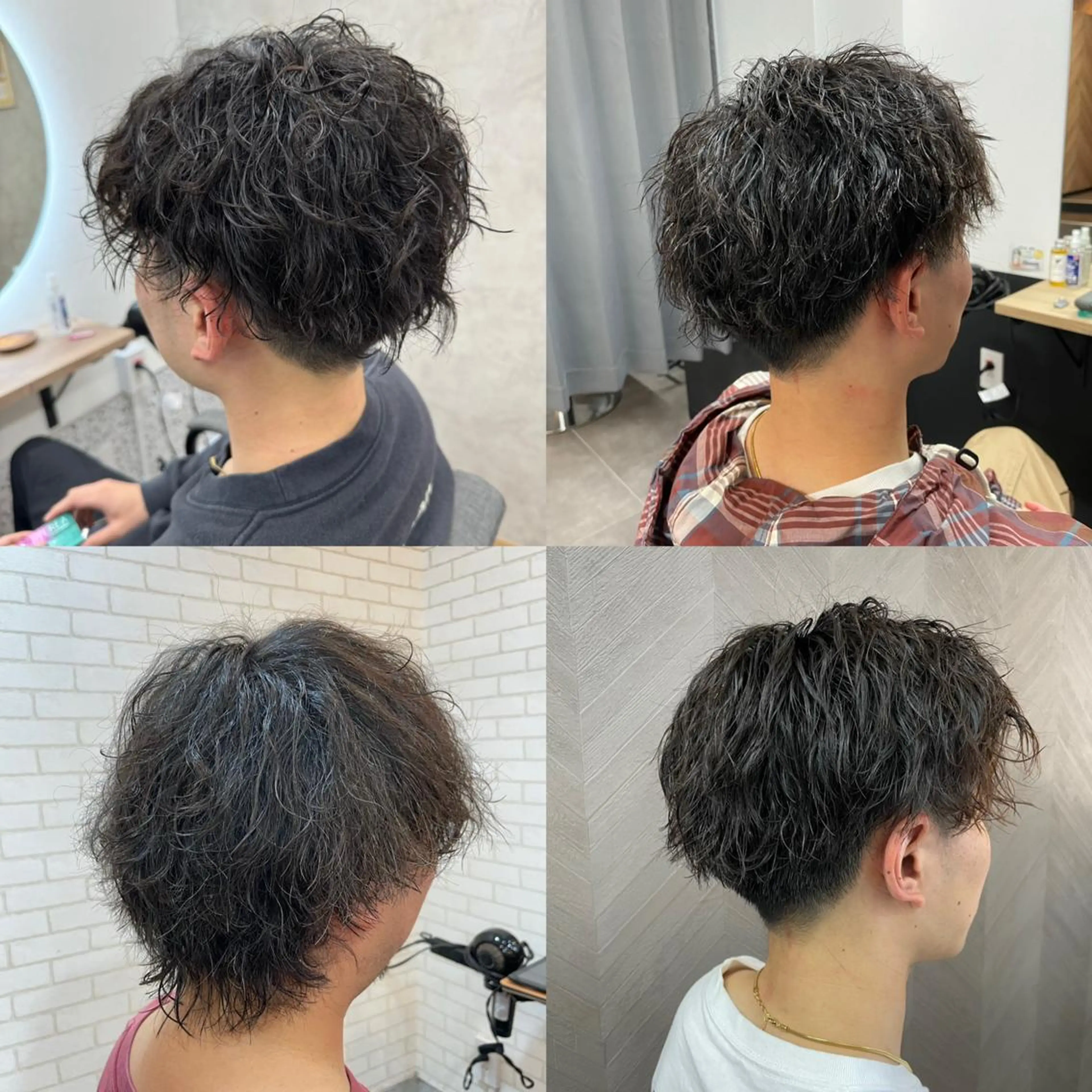 【流行りのパーマスタイル】カット＋ ツイストスパイラルパーマ＋スキャルプシャンプー/15900円→12900 円の写真