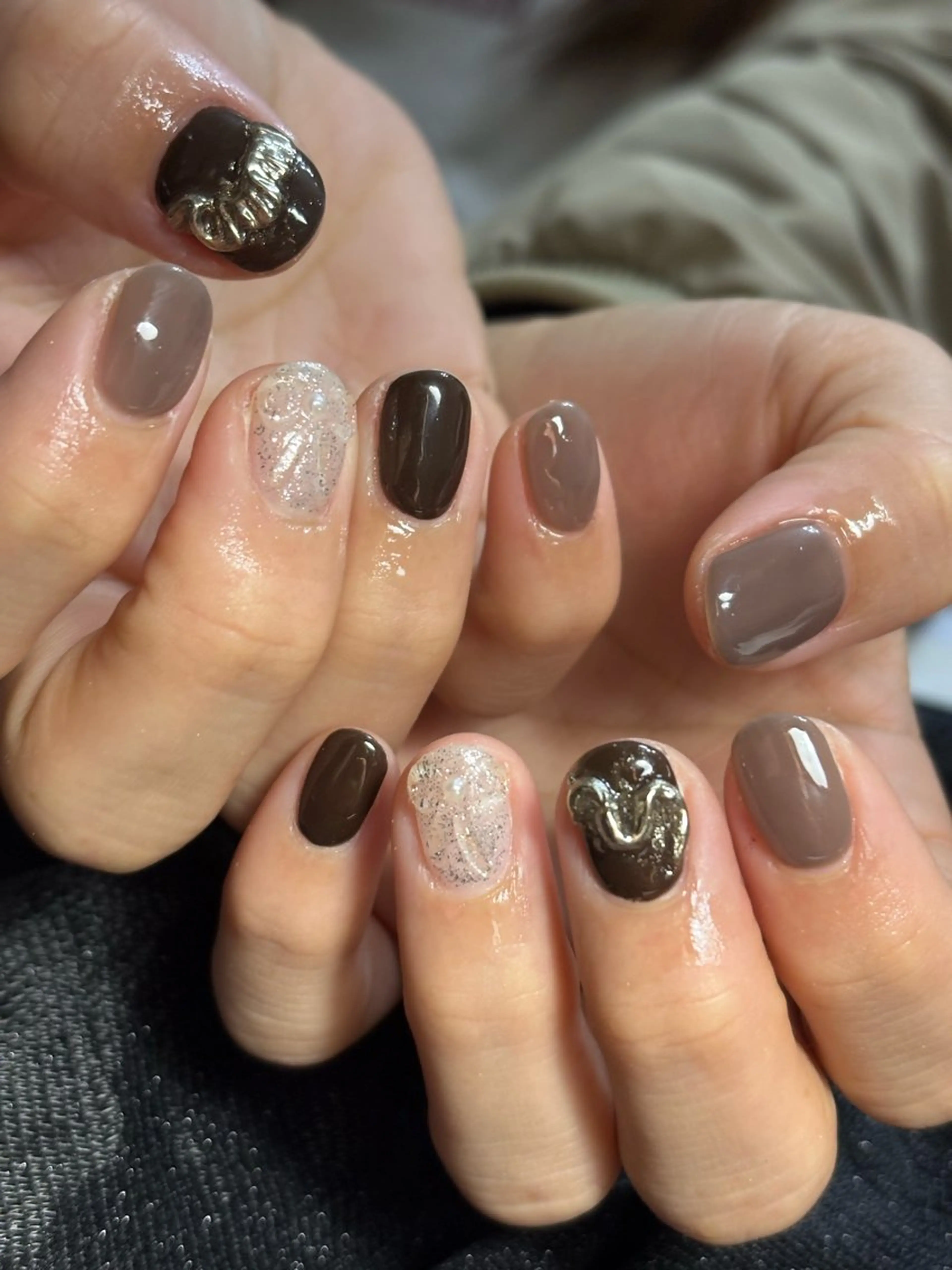 ネイル ハンドネイル フットネイル ✴︎ Delightのネイルデザイン