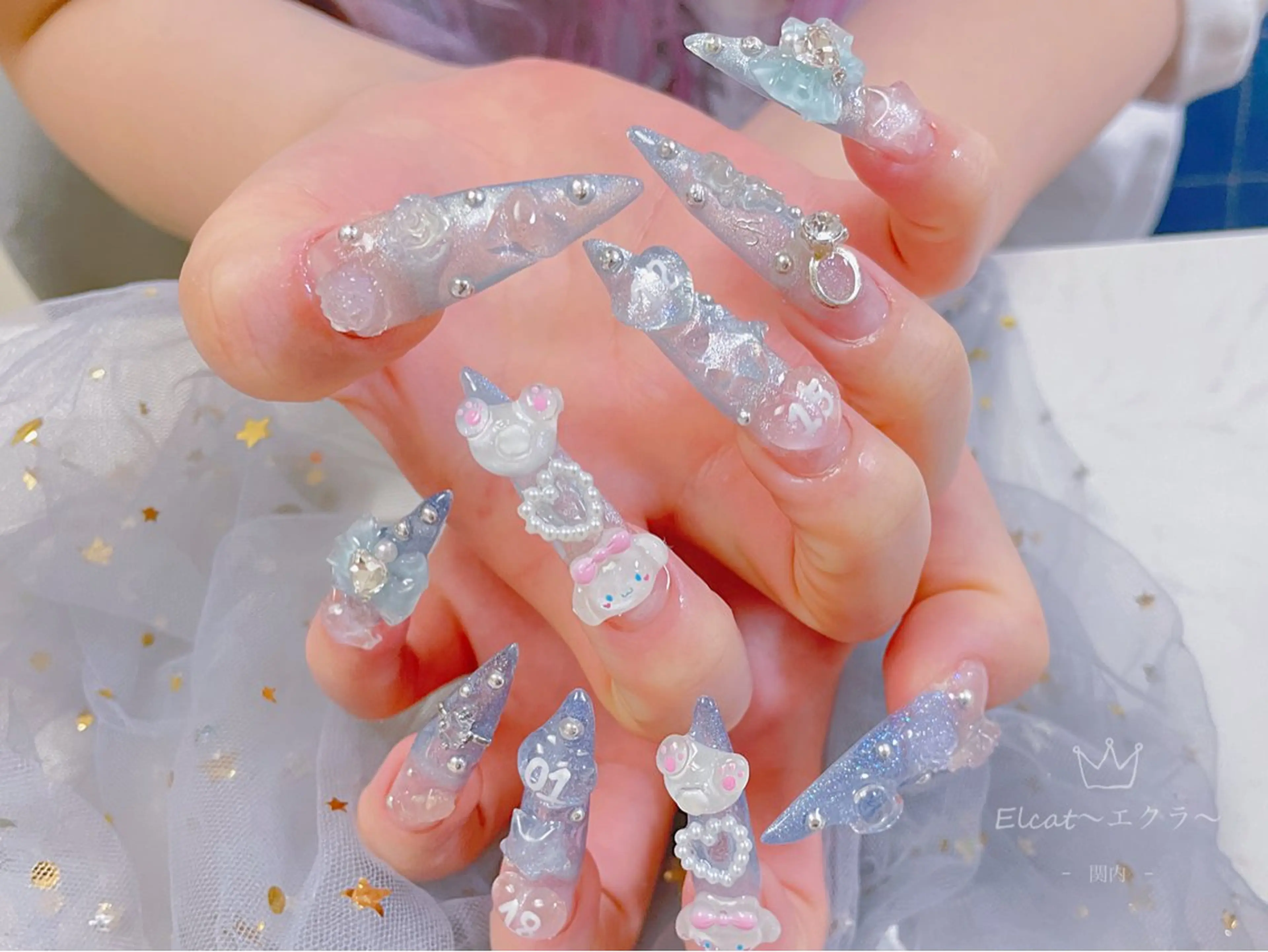 ネイル ハンドネイル ネイルサロンエクラ 🫧Shizukaのネイルデザイン