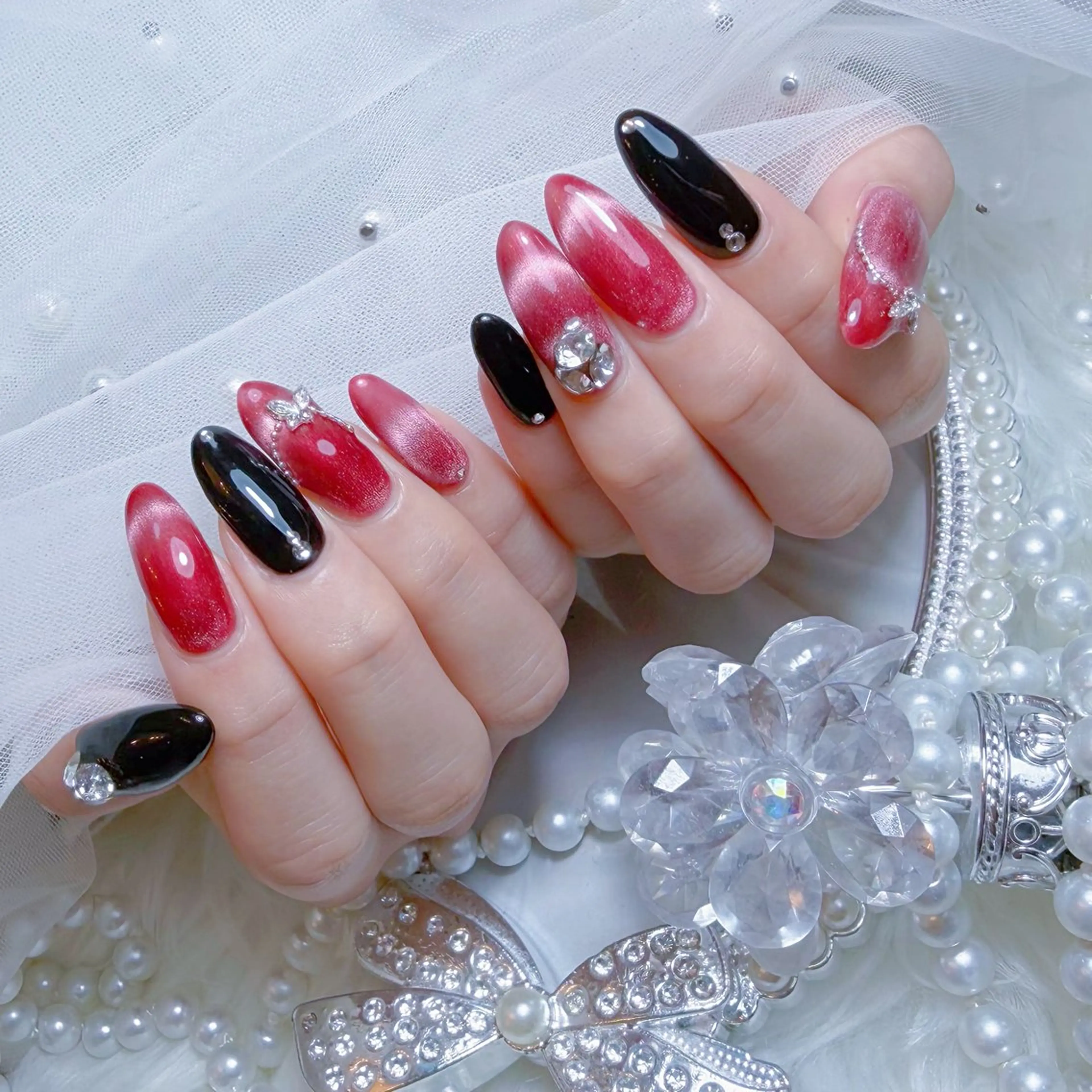 ネイル ハンドネイル Yudia🩵 Yuiのネイルデザイン