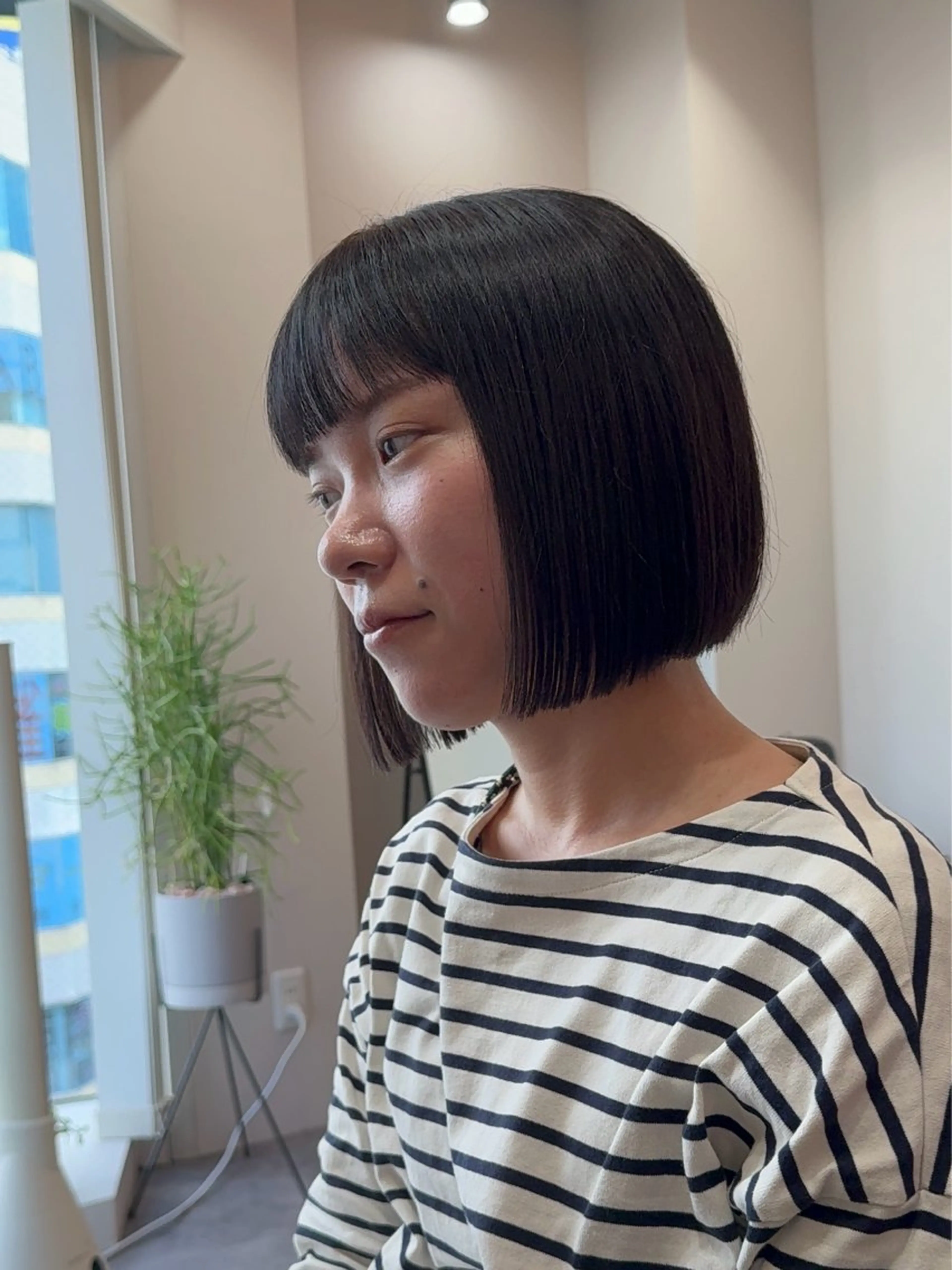 ショート カット ヘアカラー ボブ/髪質改善/ soiナカジママドリのヘアスタイル