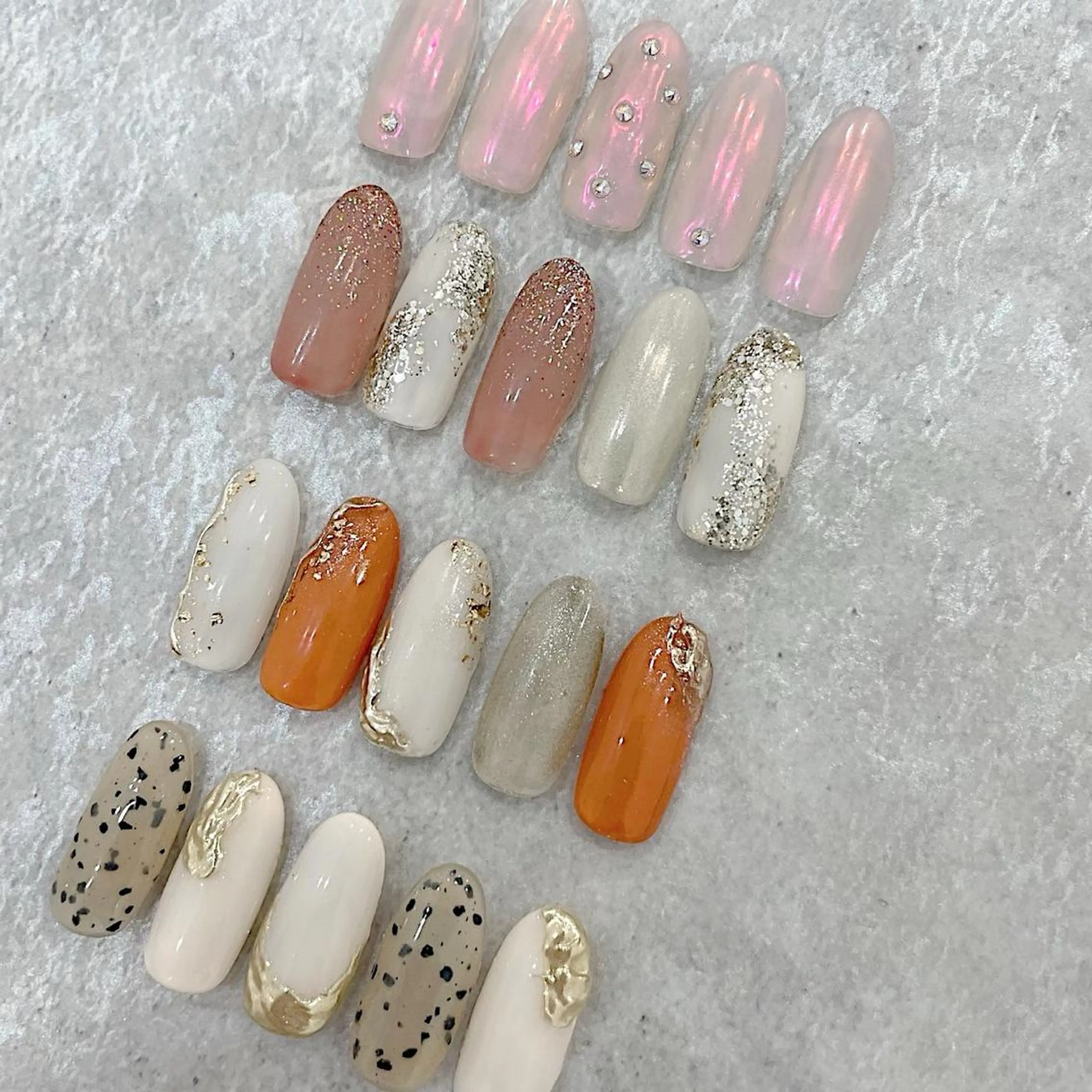 ネイル nail&eyelash Rine所属・Rine 放出 (リネ)のネイルデザイン