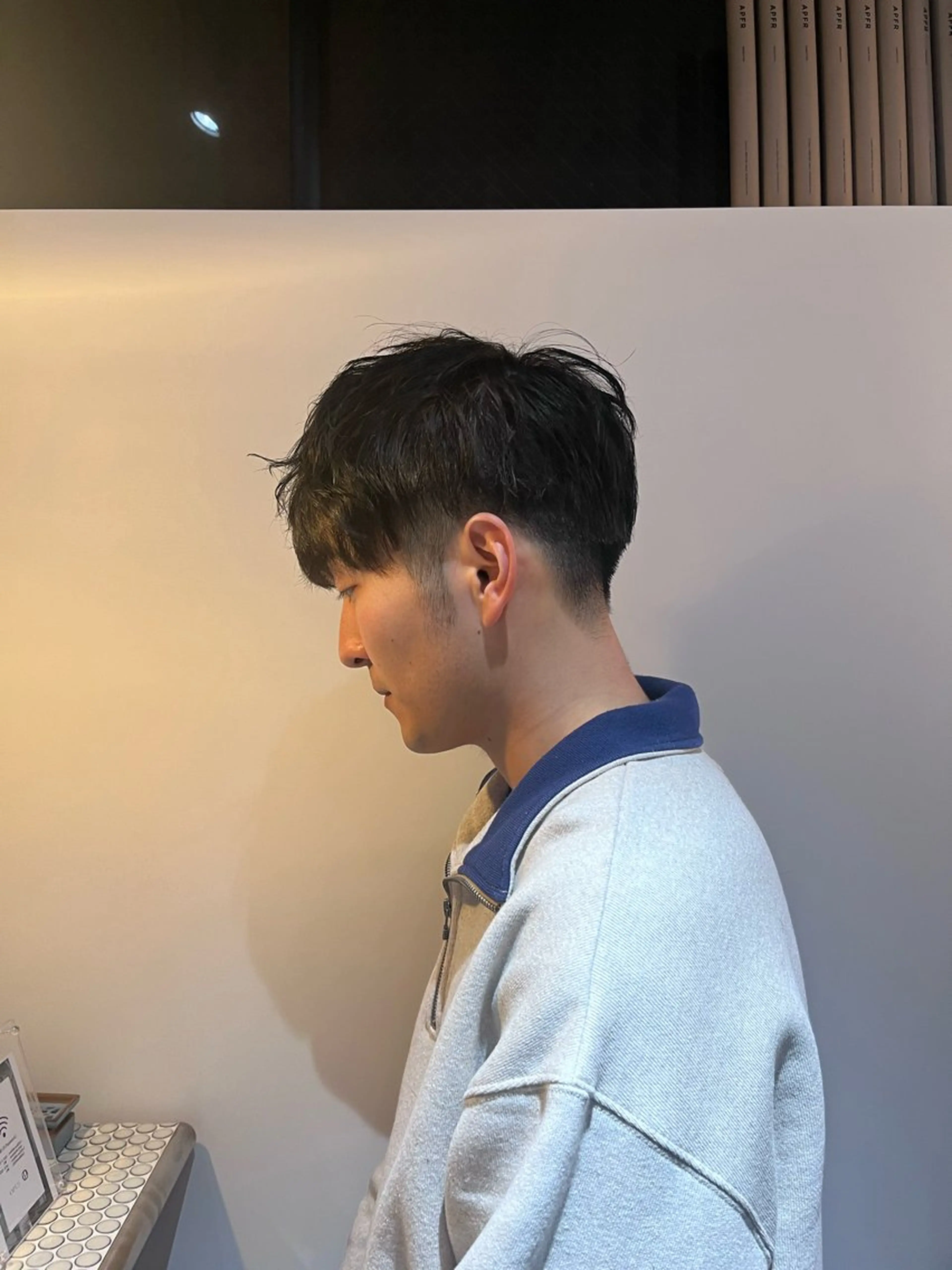 メンズ urara /ブリーチ/艶カラーのヘアスタイル