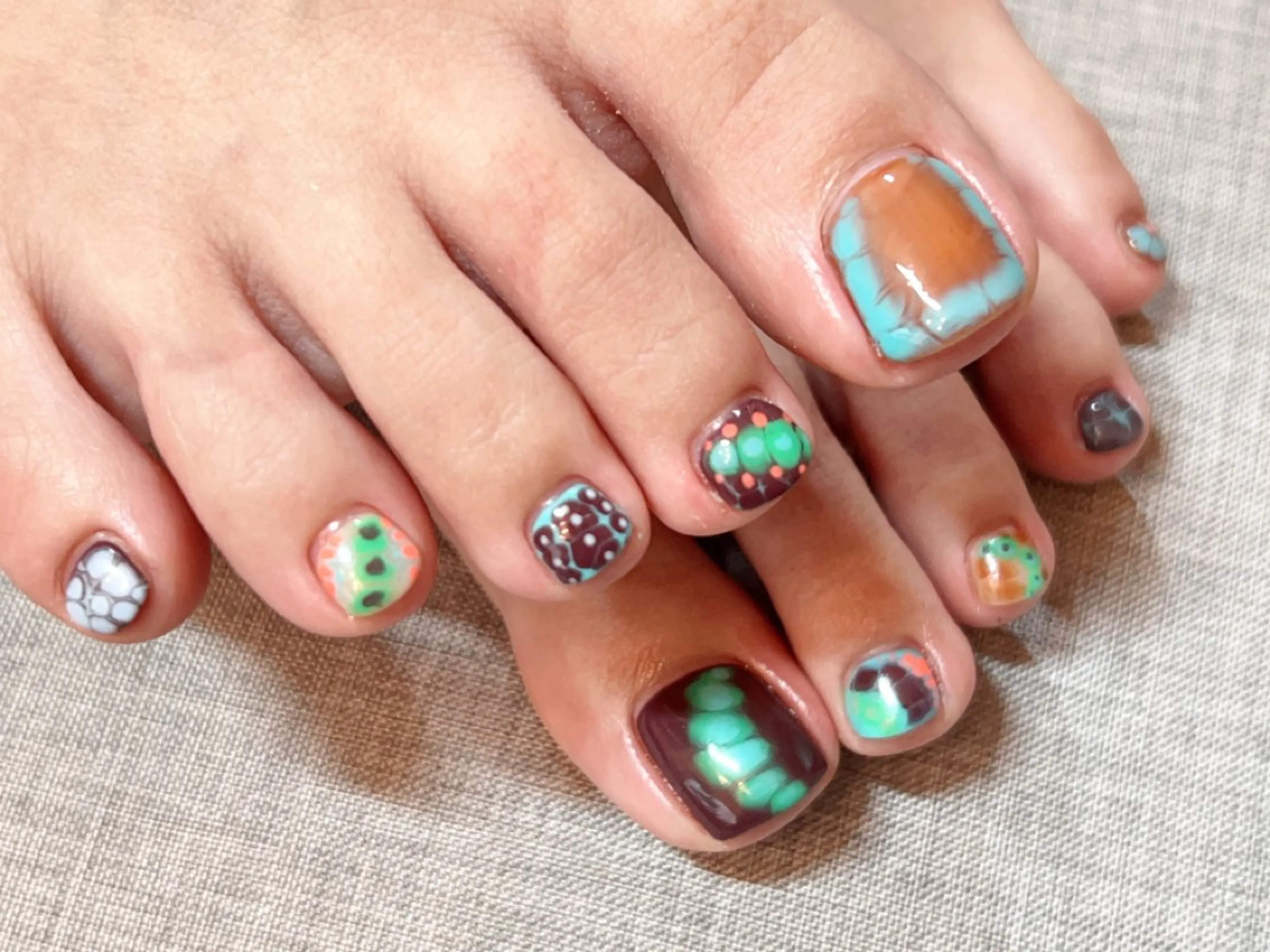 ネイル フットネイル 氷ネイル・うるうるネイル マグネットネイル メンズネイル 持ち込み atelier la vita所属・lavita. mimuraのネイルデザイン