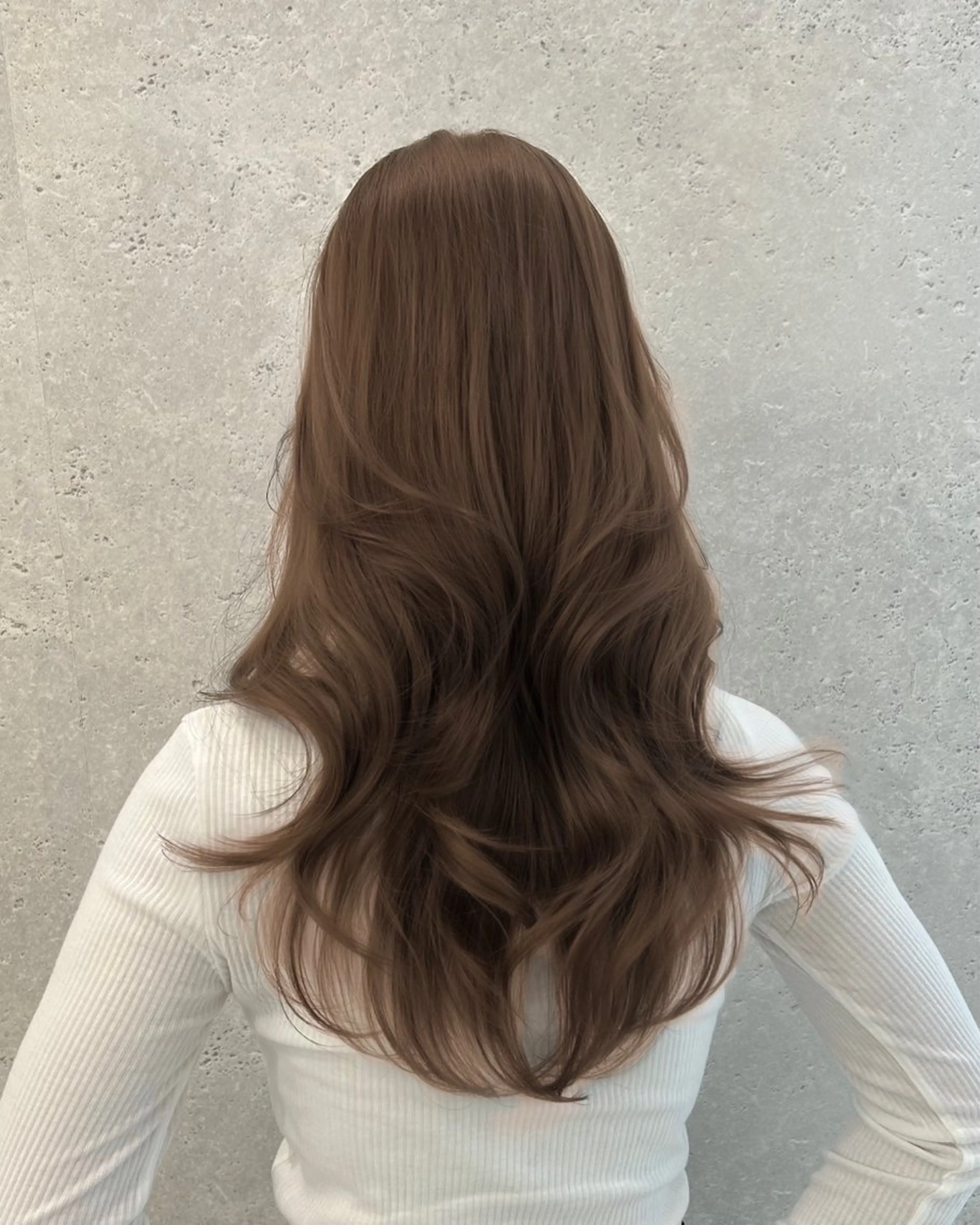 ロング カラー ヘアカラー ♡くすみトレンド ♡Rikutoのヘアスタイル