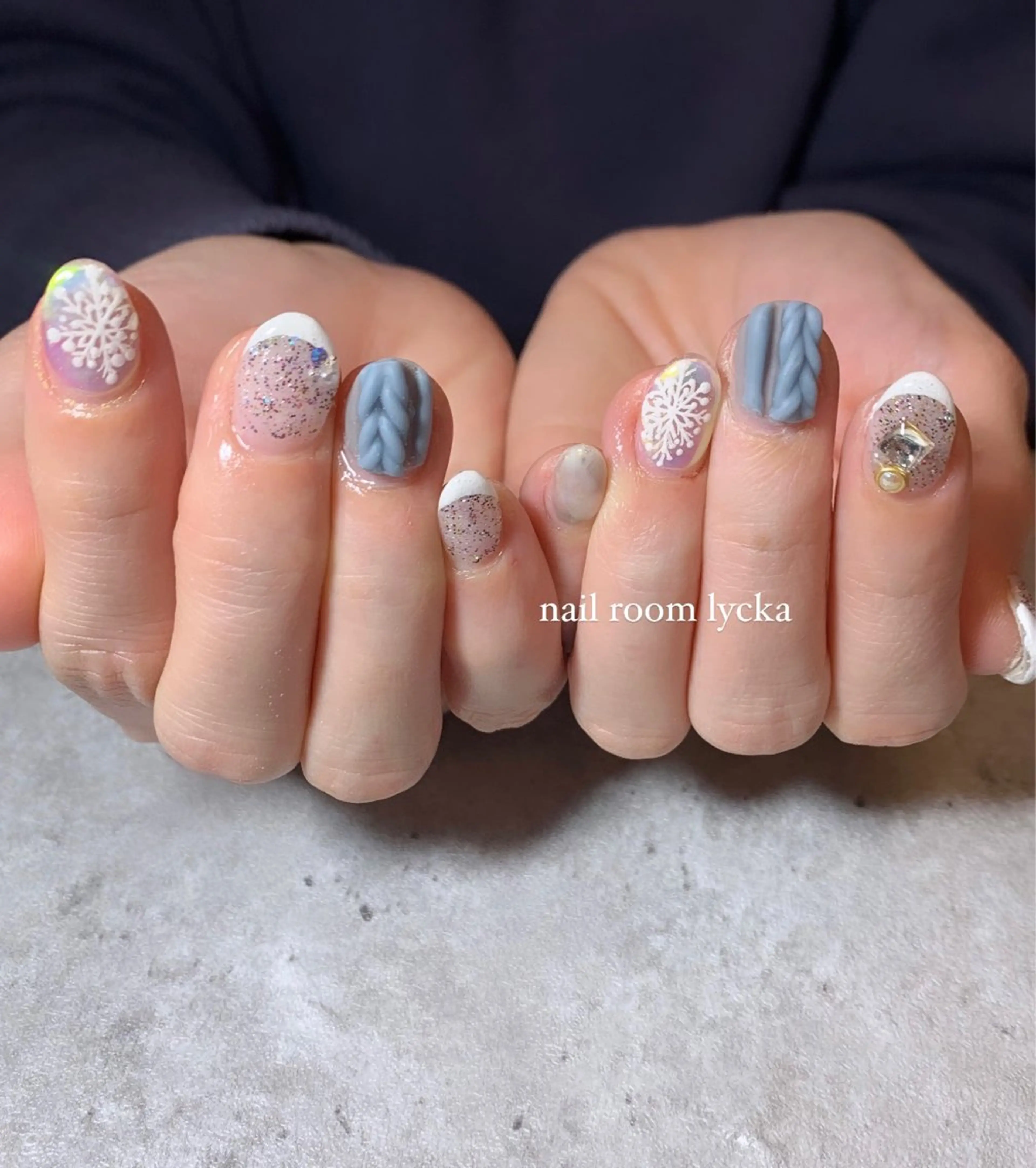 ネイル ﾈｲﾙﾙｰﾑﾘｯｶ 𝐦𝐚𝐲𝐮のネイルデザイン