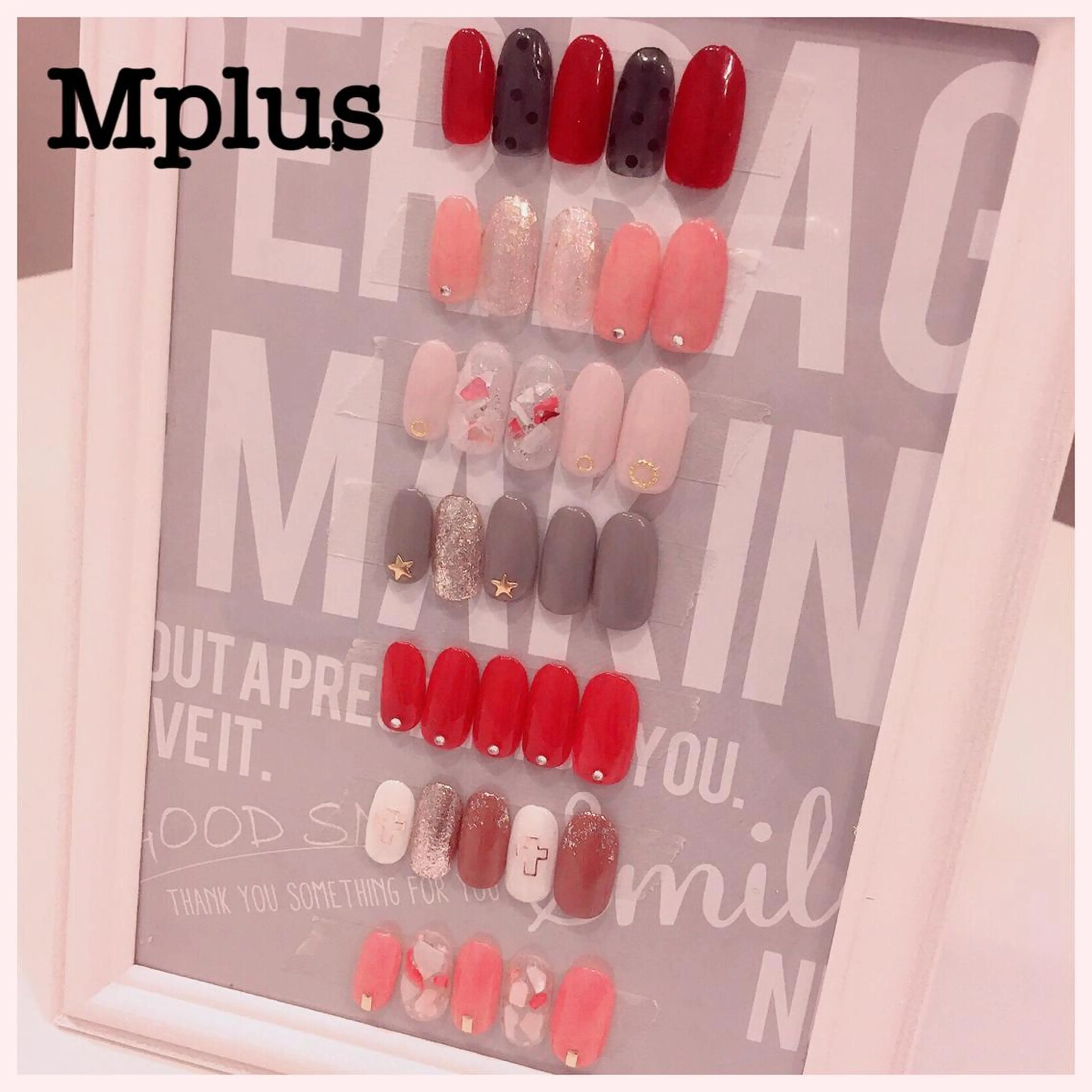 ネイル シンプルネイル Mplus miyukiのネイルデザイン