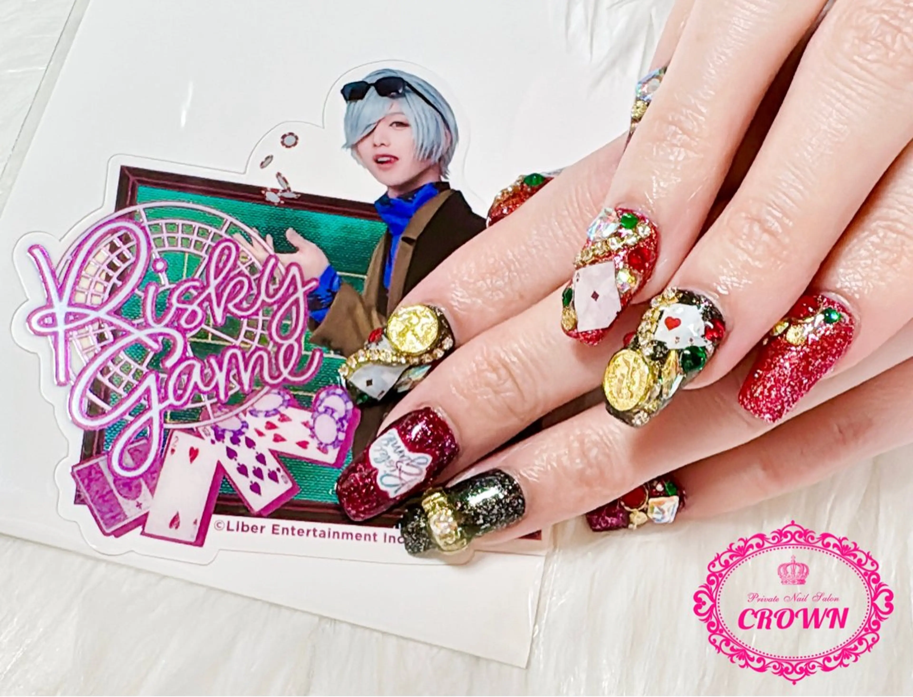 ネイル CROWN プライベートサロンのネイルデザイン