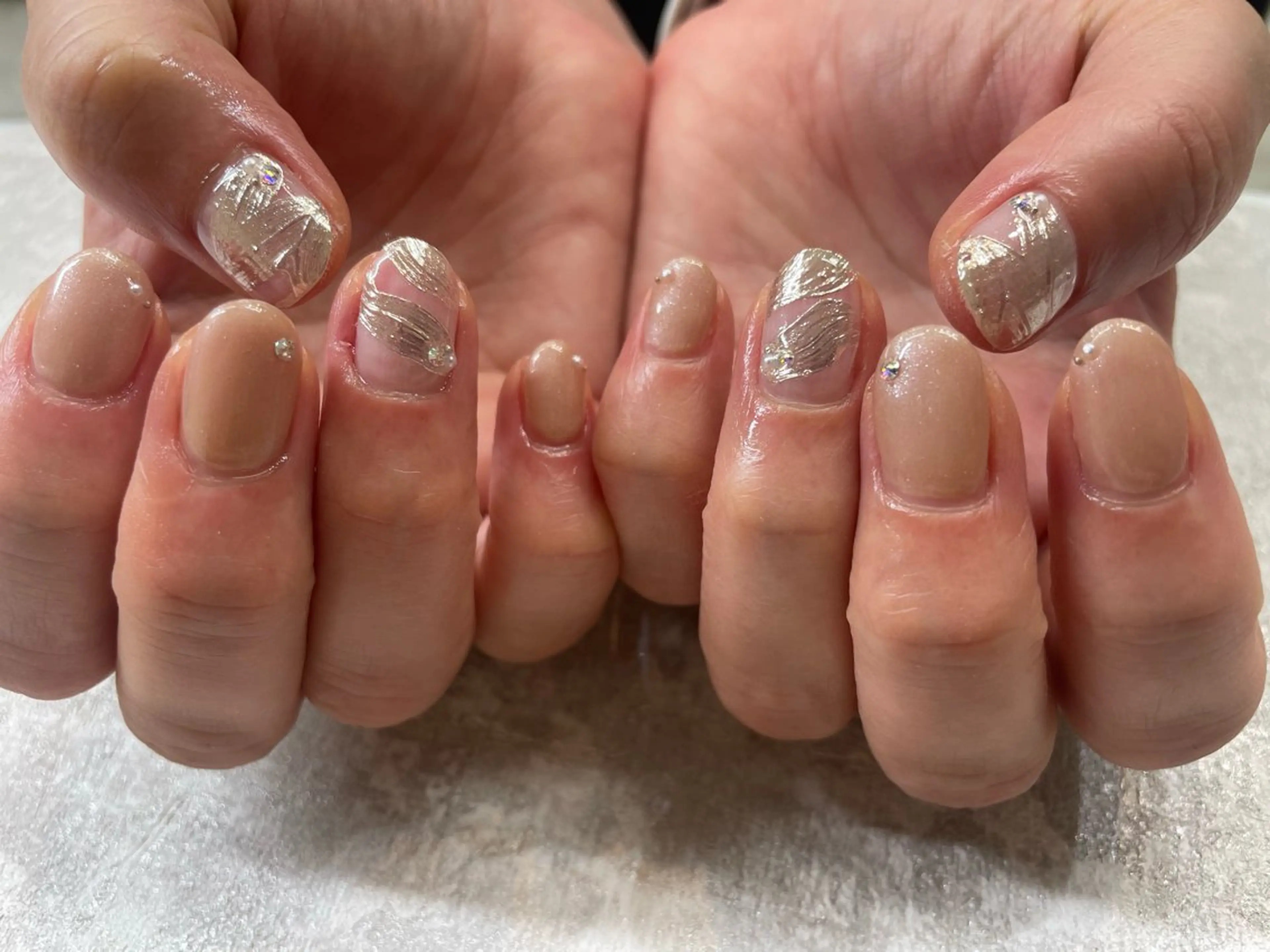 ネイル 柴崎 かおりのネイルデザイン