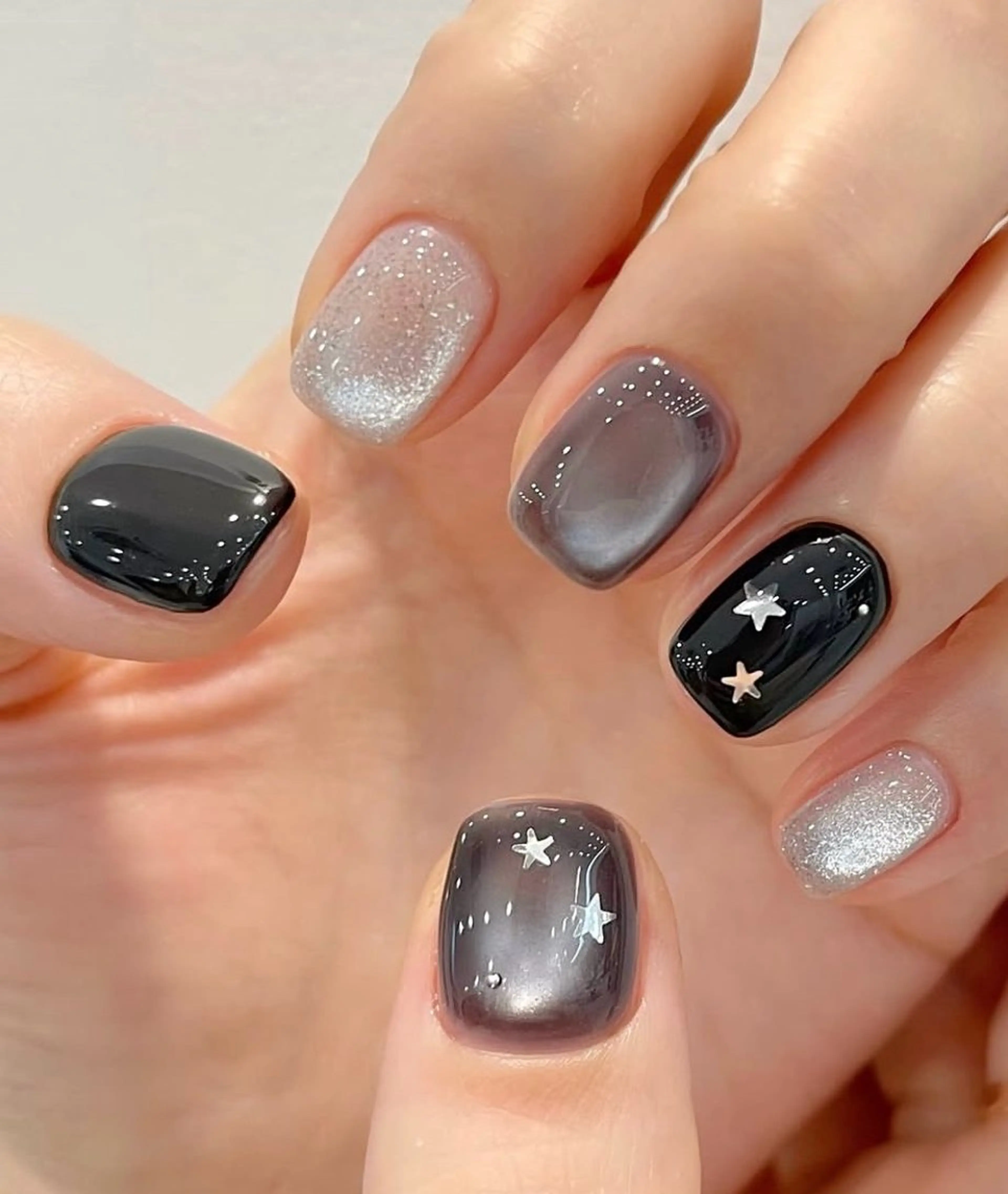 ネイル 韓国ネイル 持ち込み ニュアンスネイル ネイルチップ ハンドネイル ANA.CHUO 本川越店舗のネイルデザイン