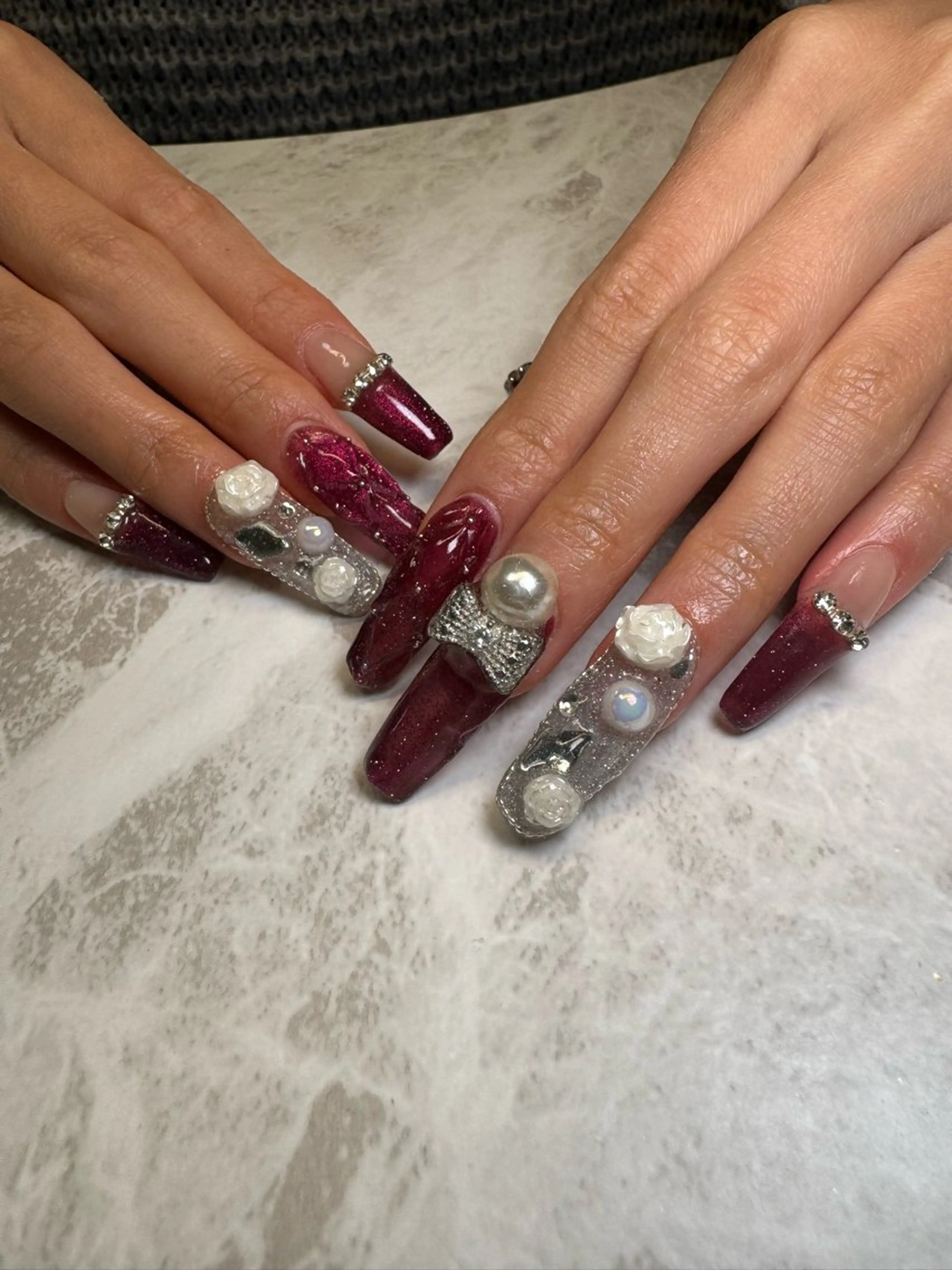 ネイル ハンドネイル YOUTH nails waxing所属・YOUTH natsumiのネイルデザイン