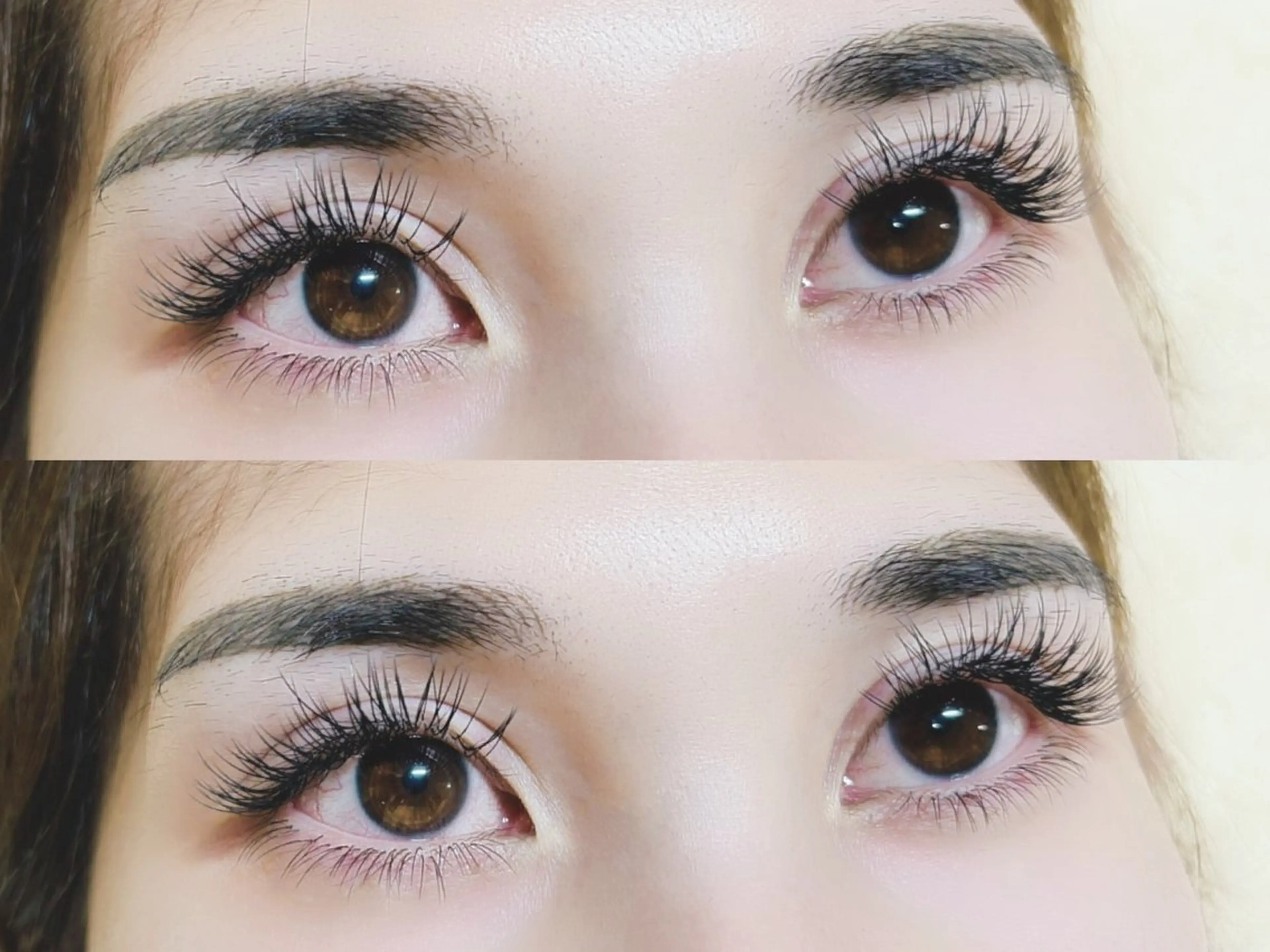 マツエク・マツパ 付け放題 バインドロック 束感まつ毛 フラットラッシュ パリジェンヌラッシュリフト マツエク オーロラ所属・AURORA RINAのマツエク・マツパデザイン