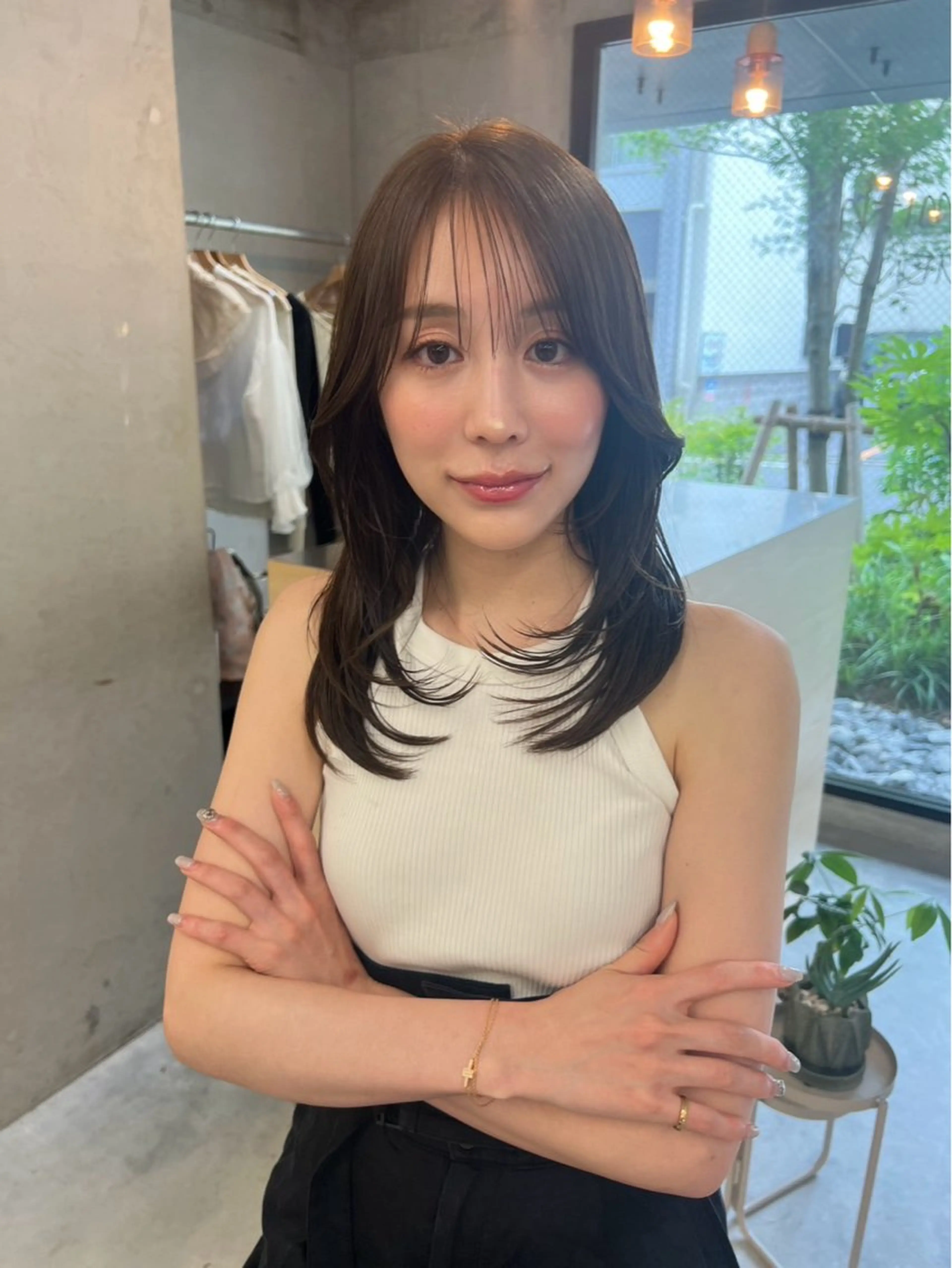 ロング green上野所属・Haruto /ナチュラル艶カラーのヘアスタイル