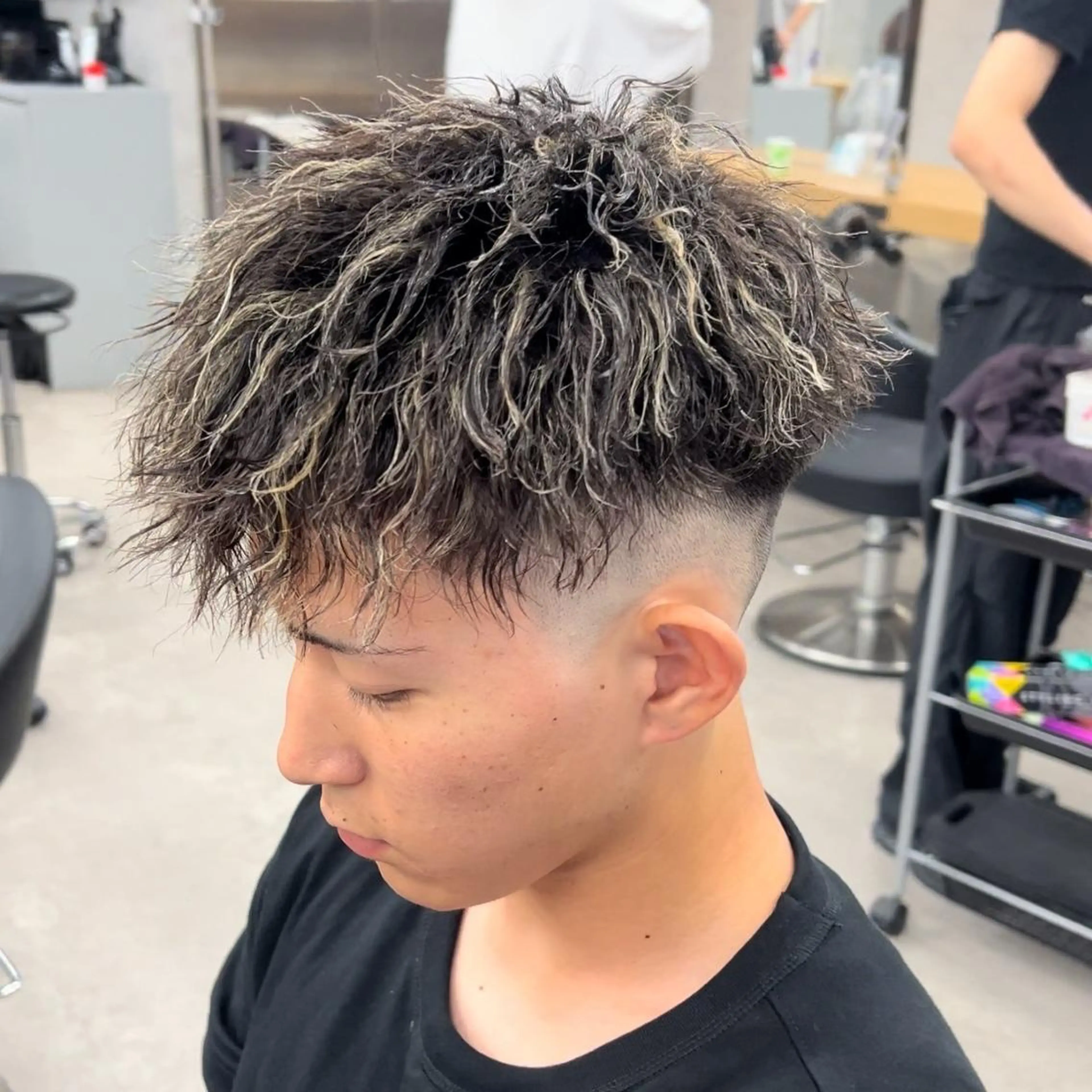 【🔥1日2名様限定🔥】メンズカット➕⚡️ツイストパーマ⚡️の写真