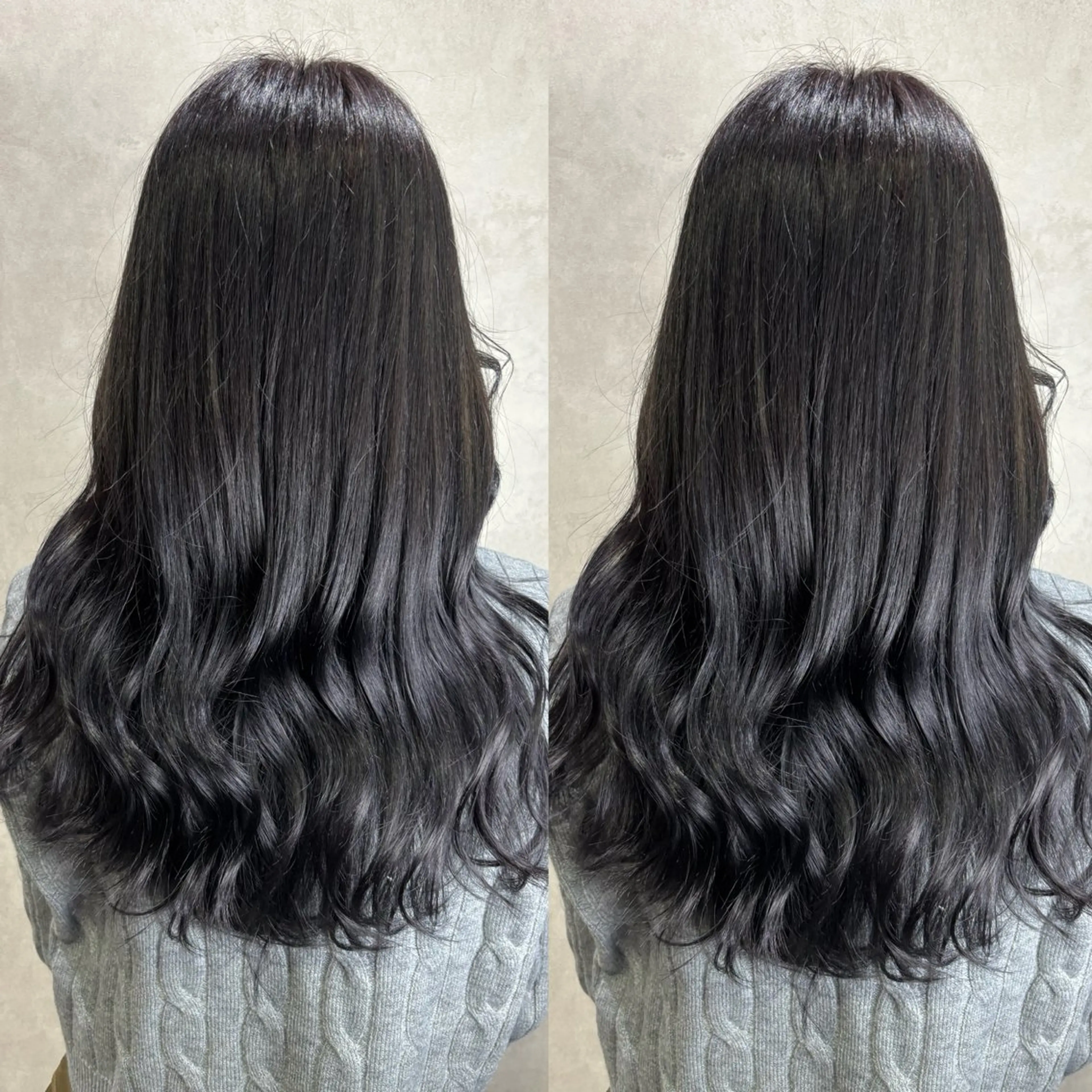 ロング カラー ヘアカラー 💎色落ち綺麗に白肌 ラベンダー💎りんのヘアスタイル