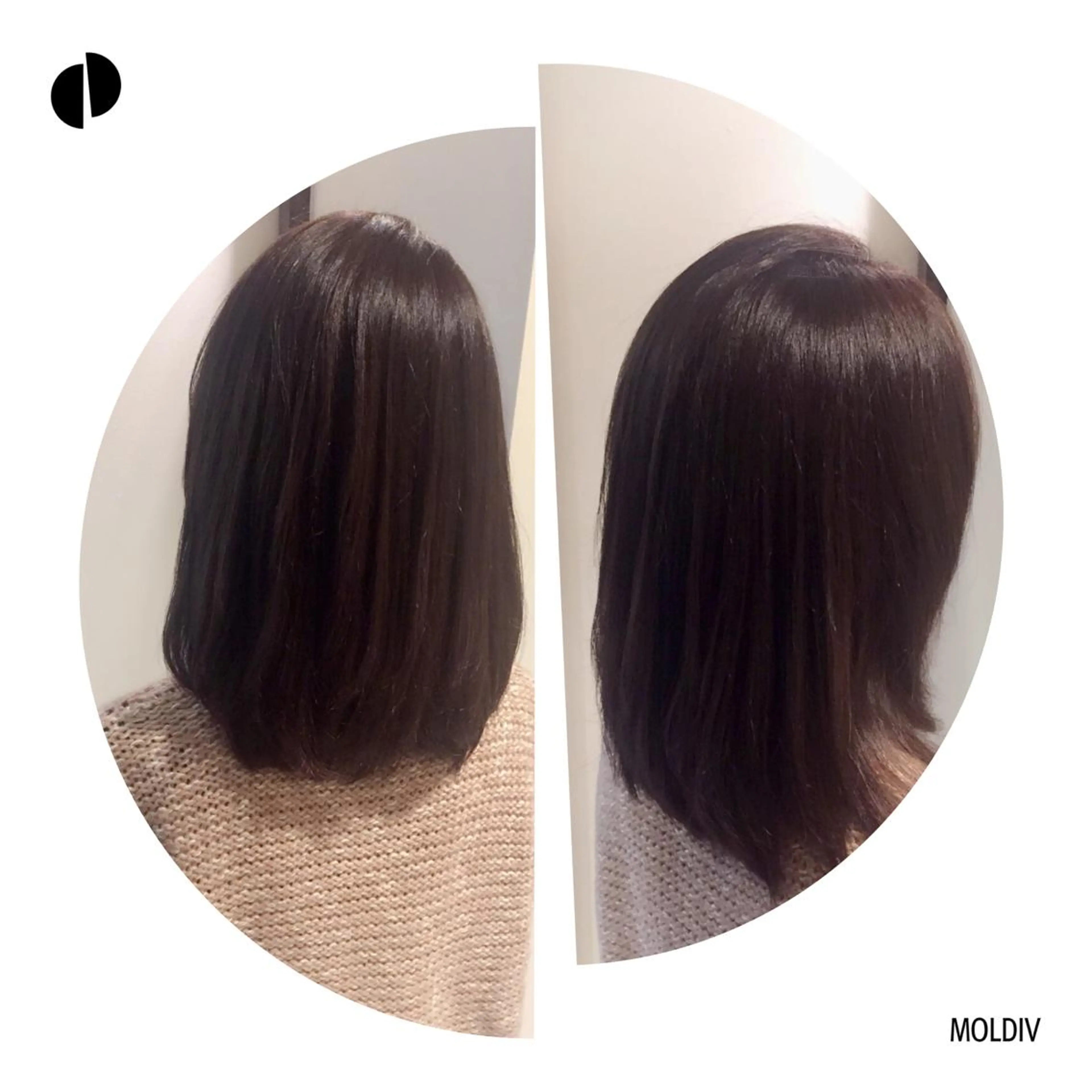 ミディアム セミロング カラー アッシュ ✨縮毛矯正✨髪質改善 ナカシマ ユミのヘアスタイル