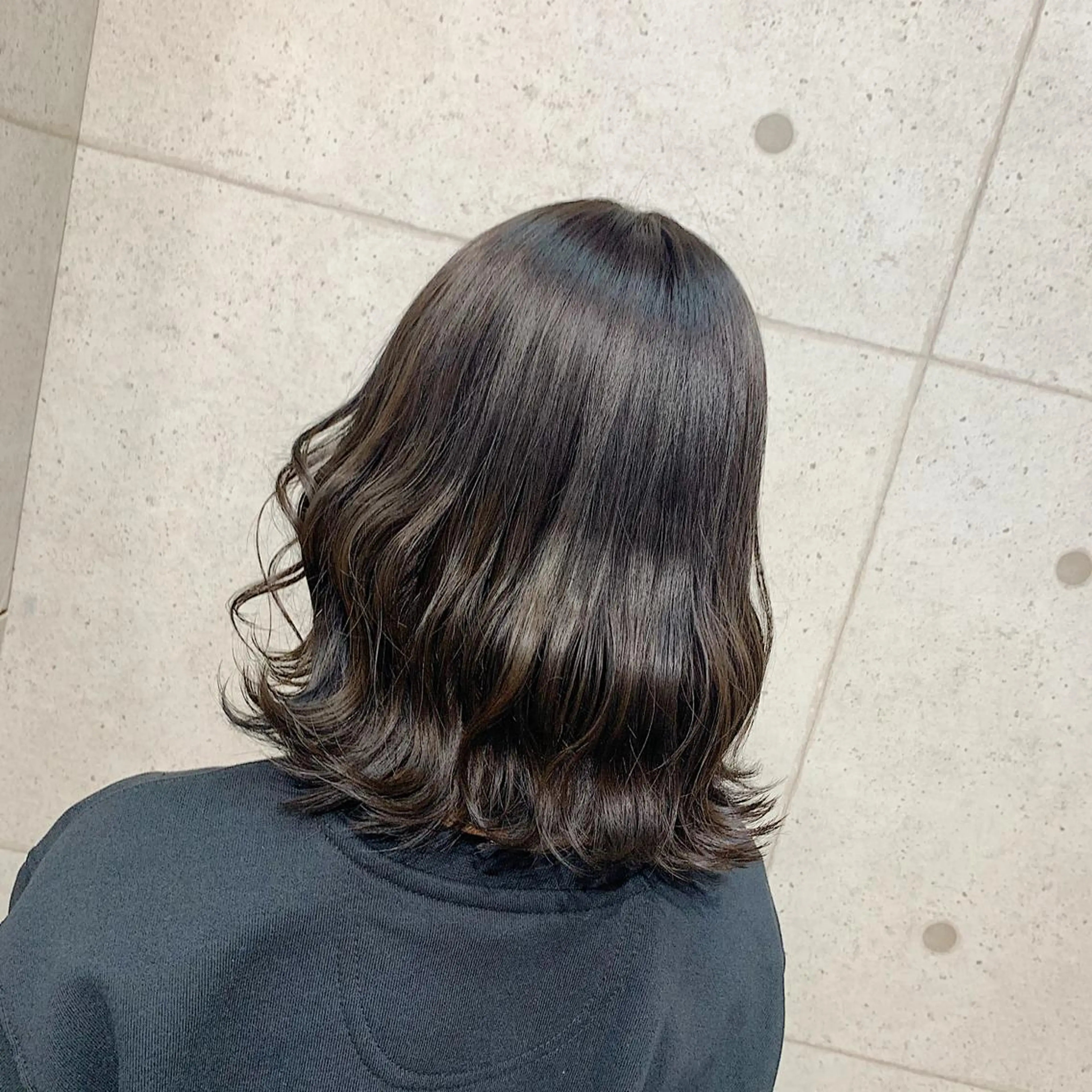 ミディアム カラー 透明感カラー ヘアカラー GO TODAY SHAiRE SALON 町田店所属・🫧大森 知夏🫧のヘアスタイル